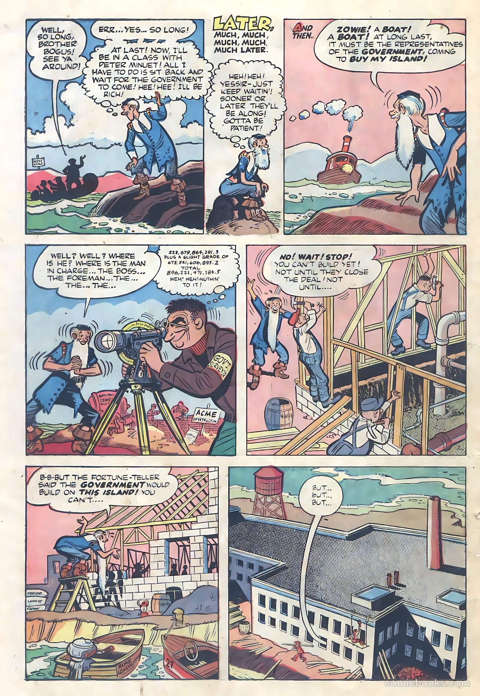 The Three Stooges #5 (1954) — page 25 of 35