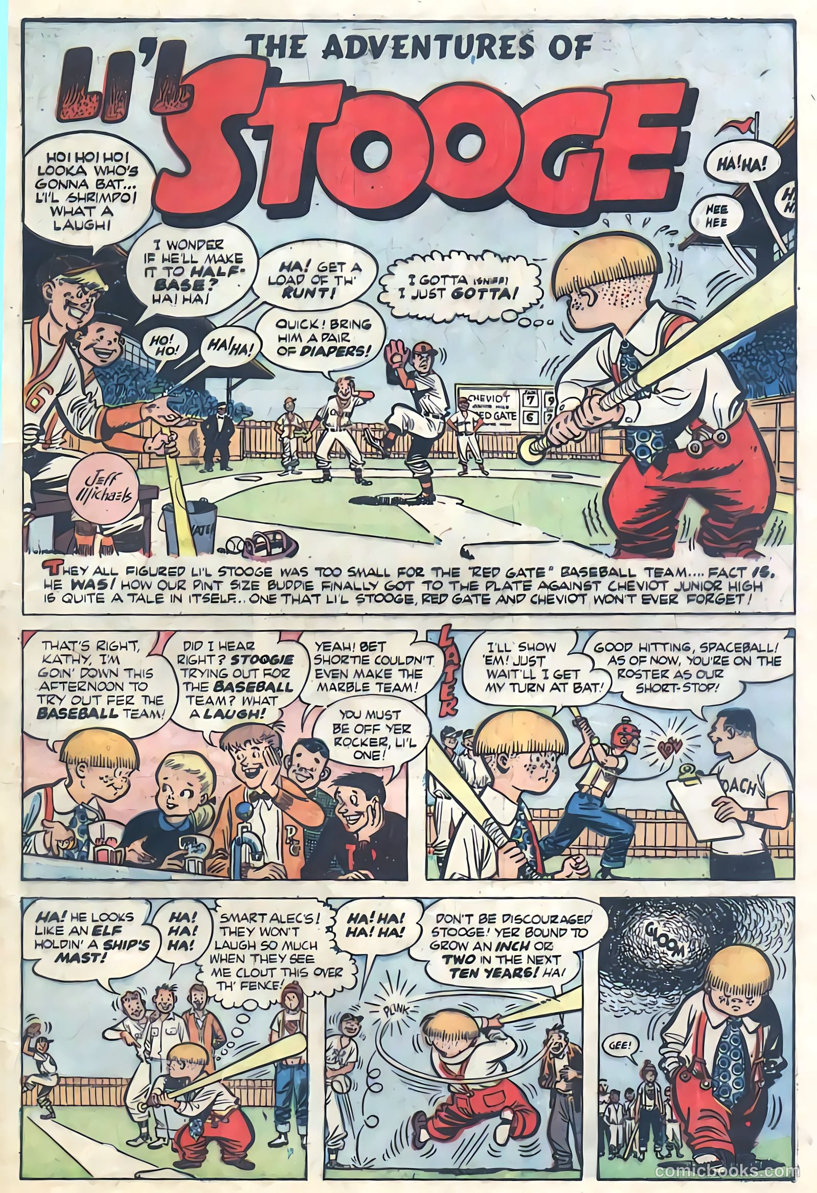 The Three Stooges #5 (1954) — page 28 of 35
