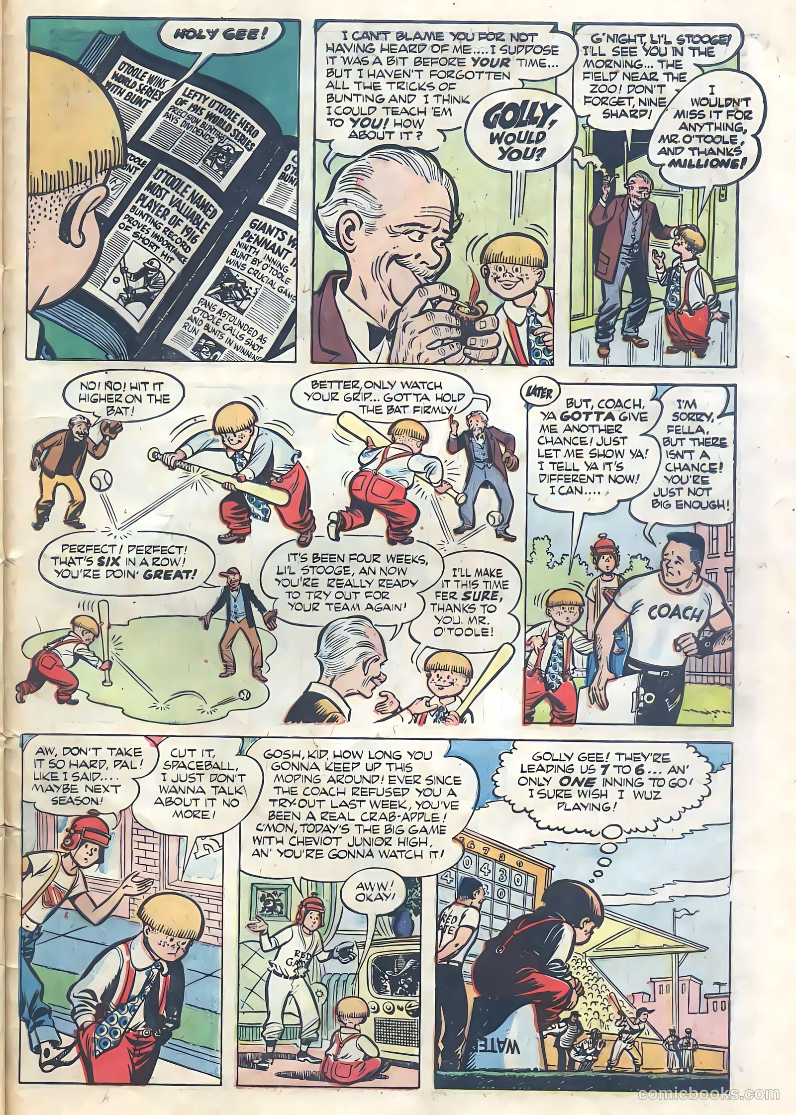 The Three Stooges #5 (1954) — page 30 of 35