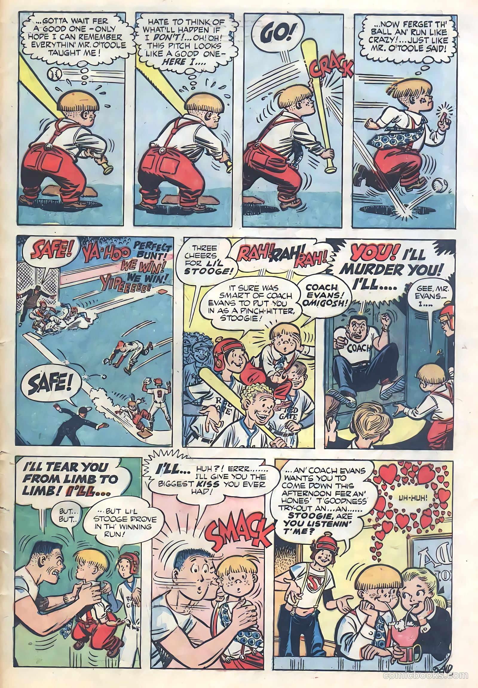 The Three Stooges #5 (1954) — page 32 of 35