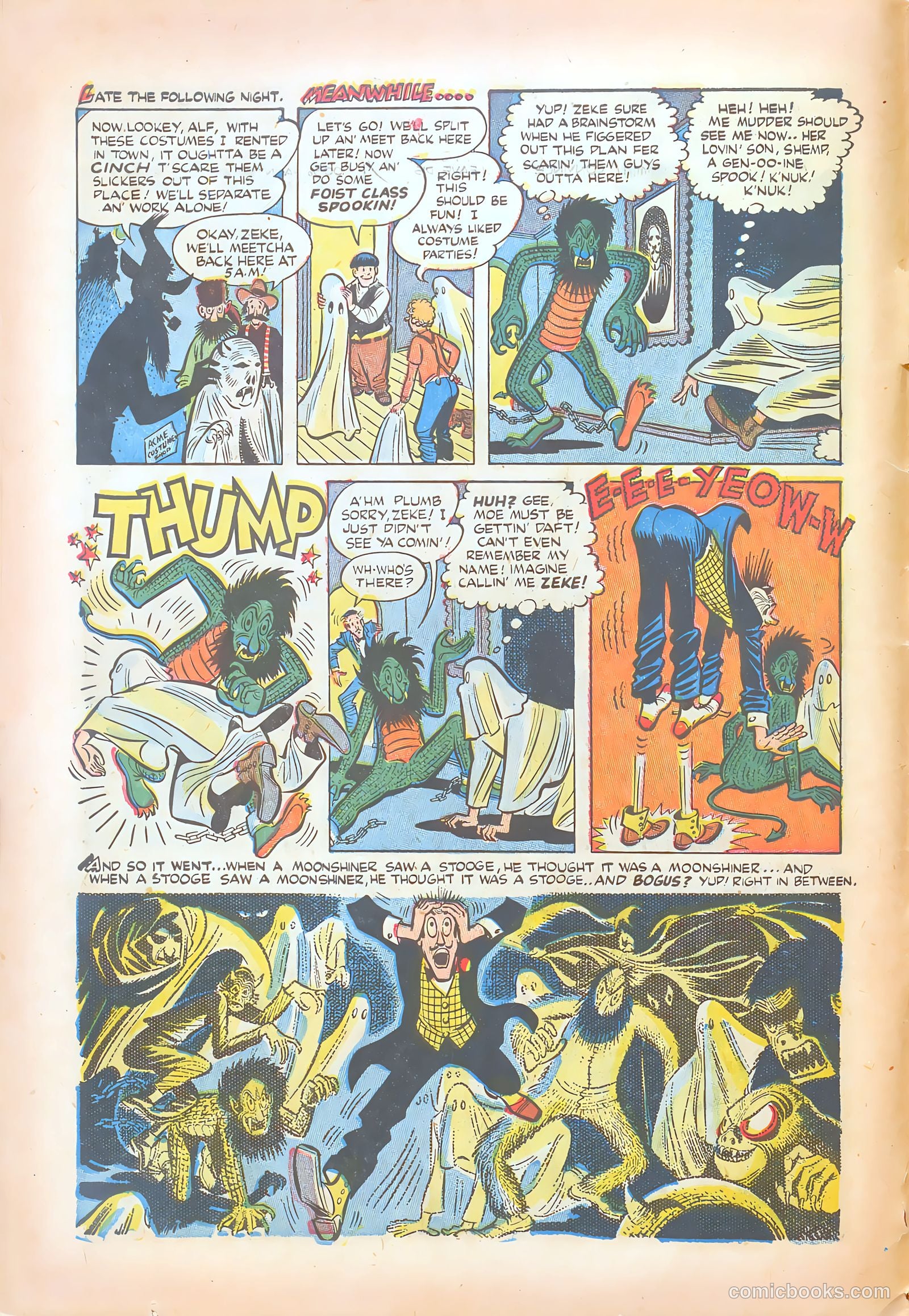 The Three Stooges #6 (1954) — page 6 of 35