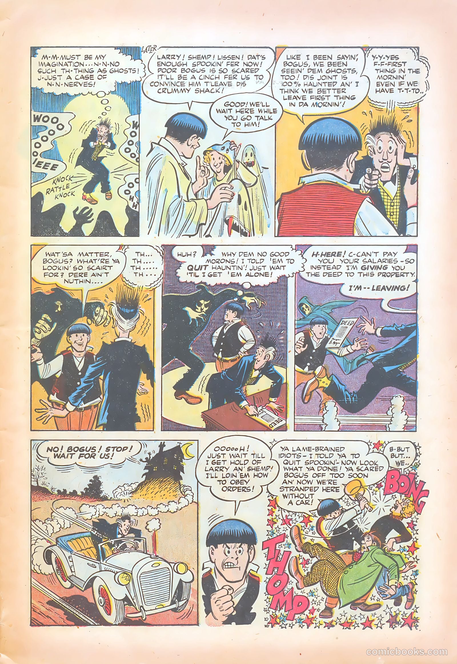 The Three Stooges #6 (1954) — page 7 of 35