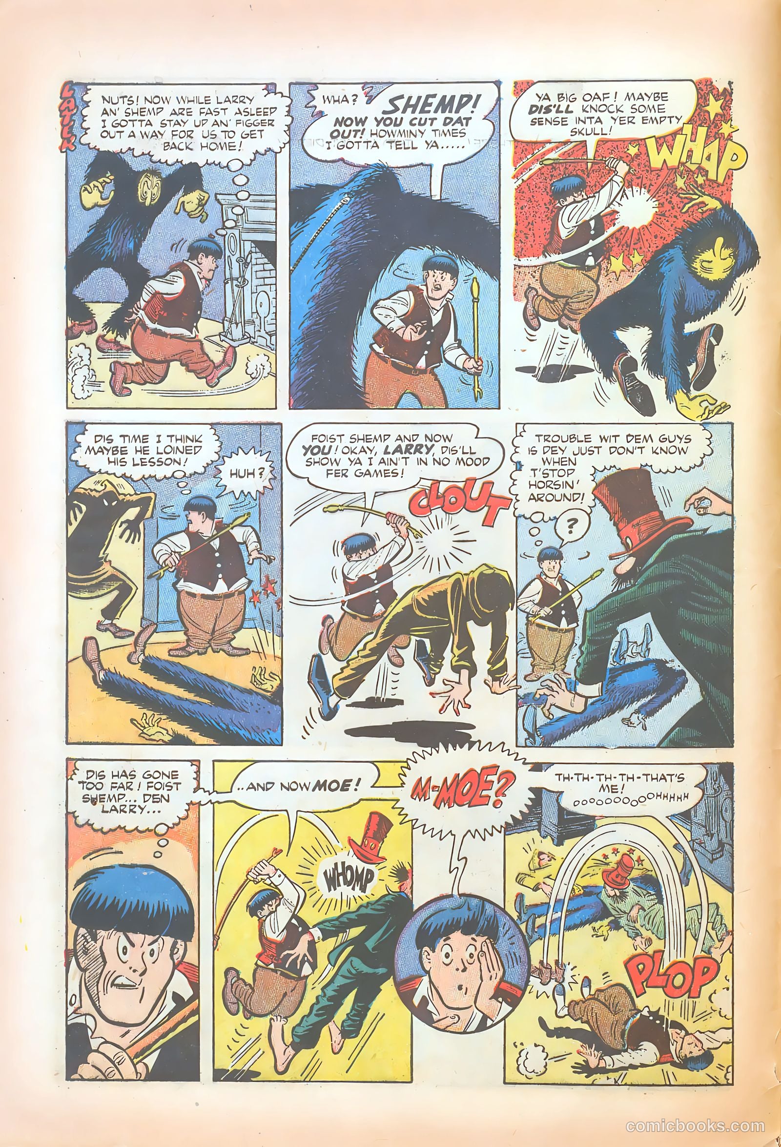 The Three Stooges #6 (1954) — page 8 of 35