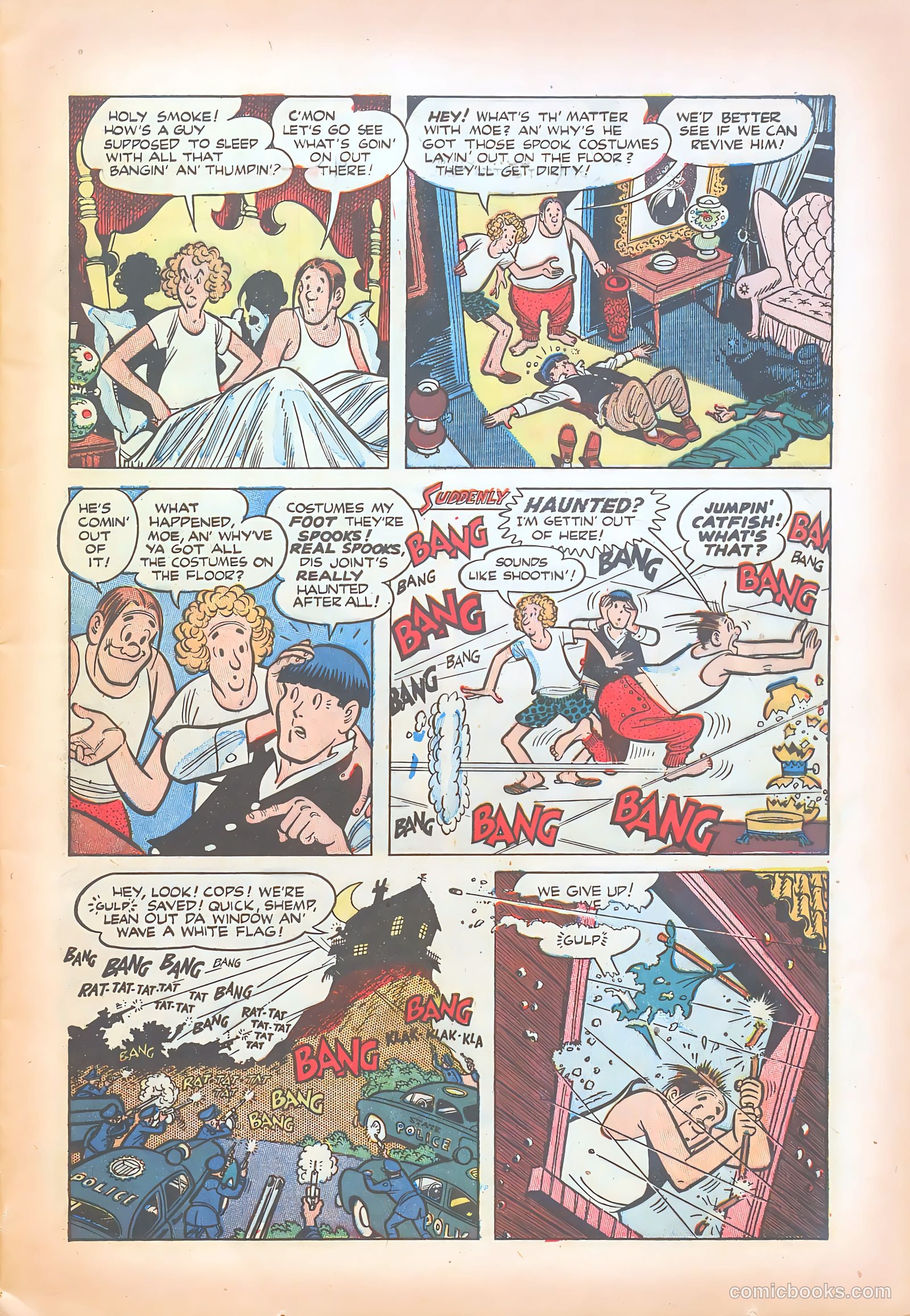 The Three Stooges #6 (1954) — page 9 of 35