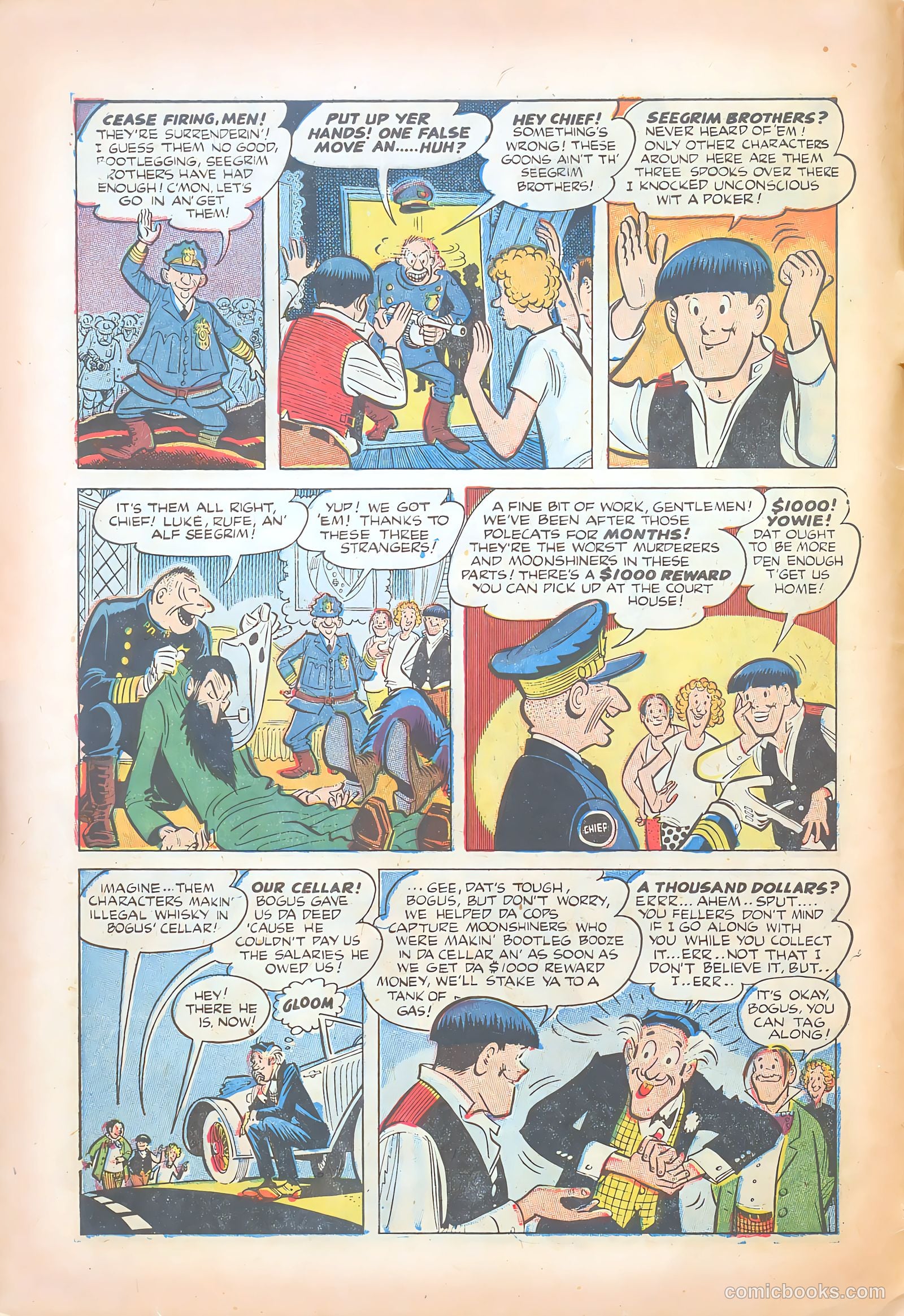 The Three Stooges #6 (1954) — page 10 of 35
