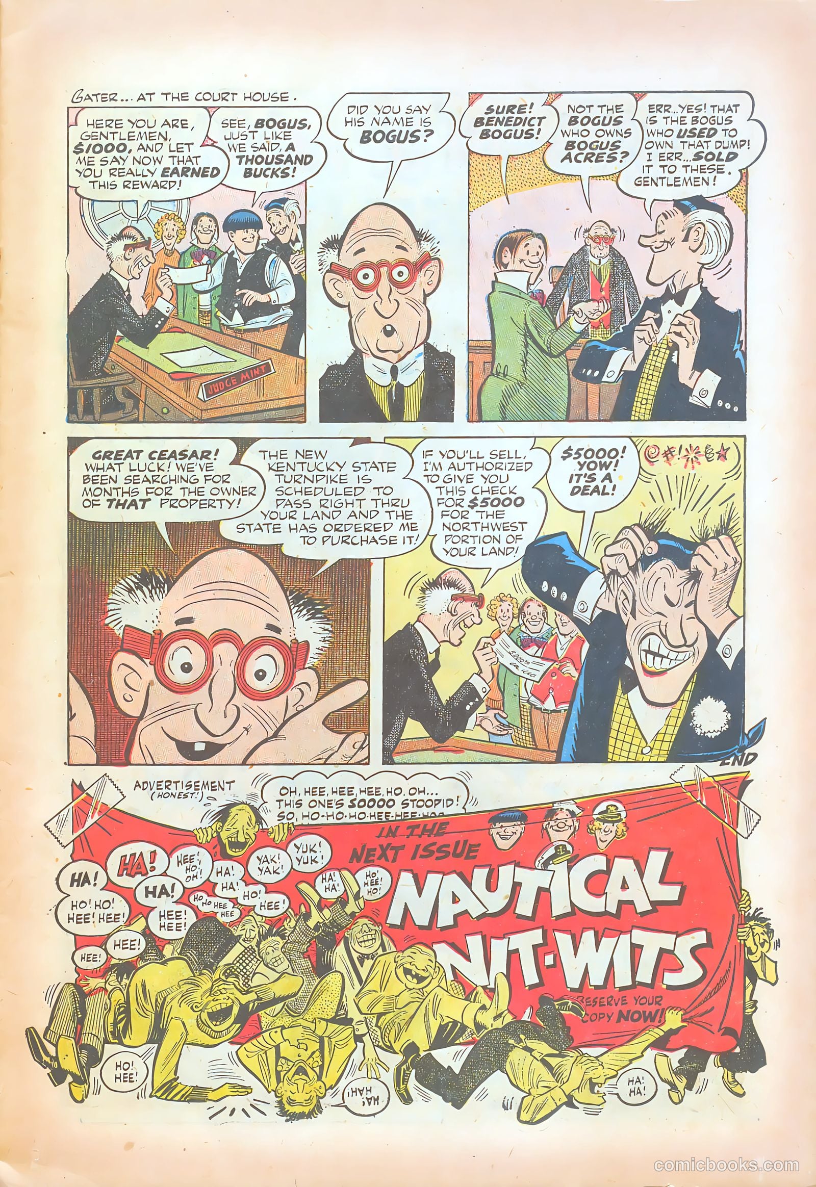 The Three Stooges #6 (1954) — page 11 of 35