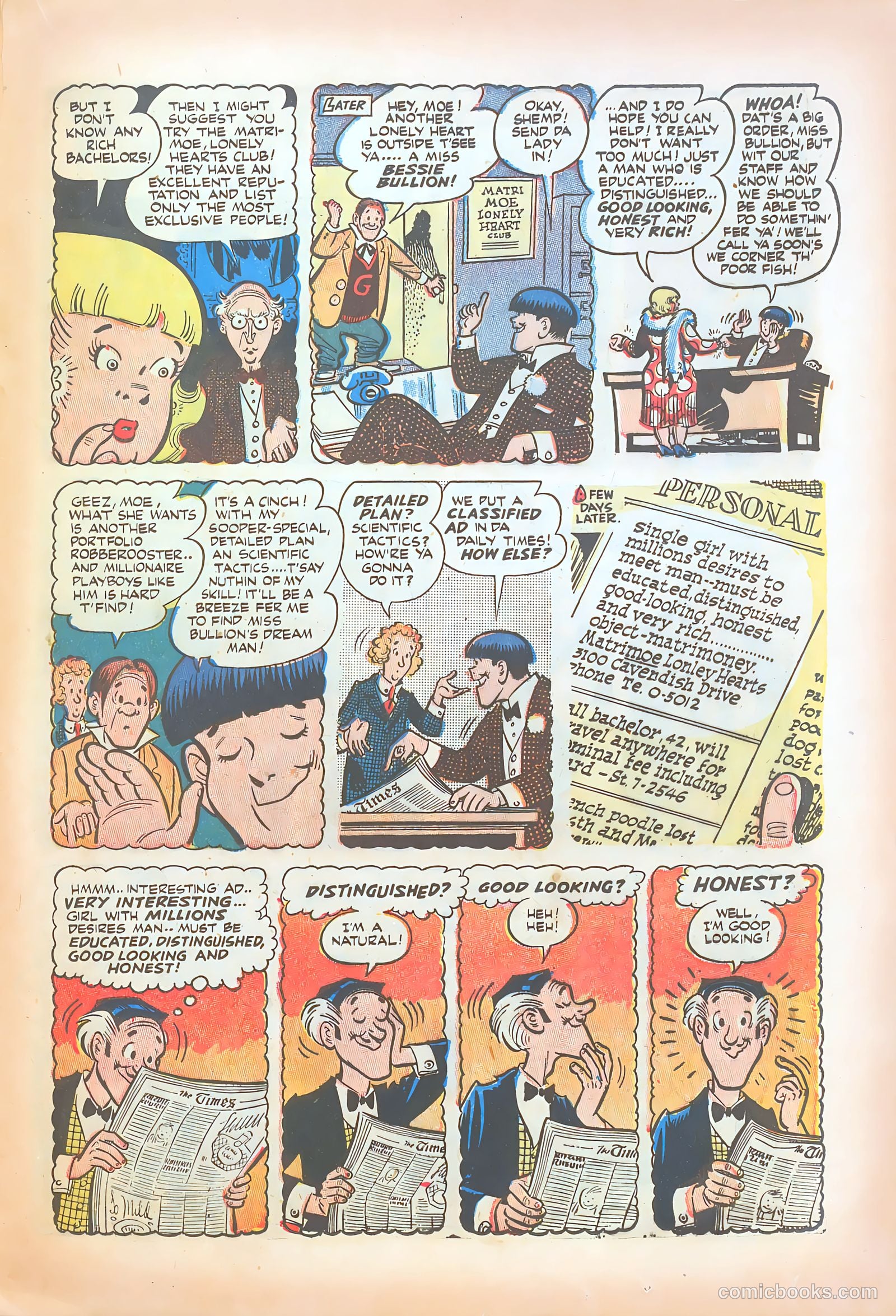 The Three Stooges #6 (1954) — page 20 of 35