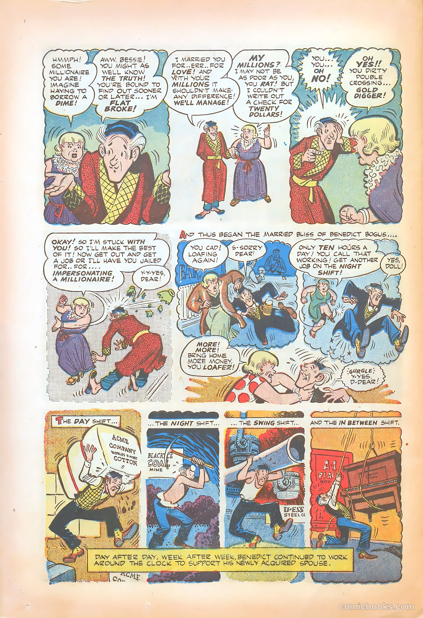 The Three Stooges #6 (1954) — page 23 of 35