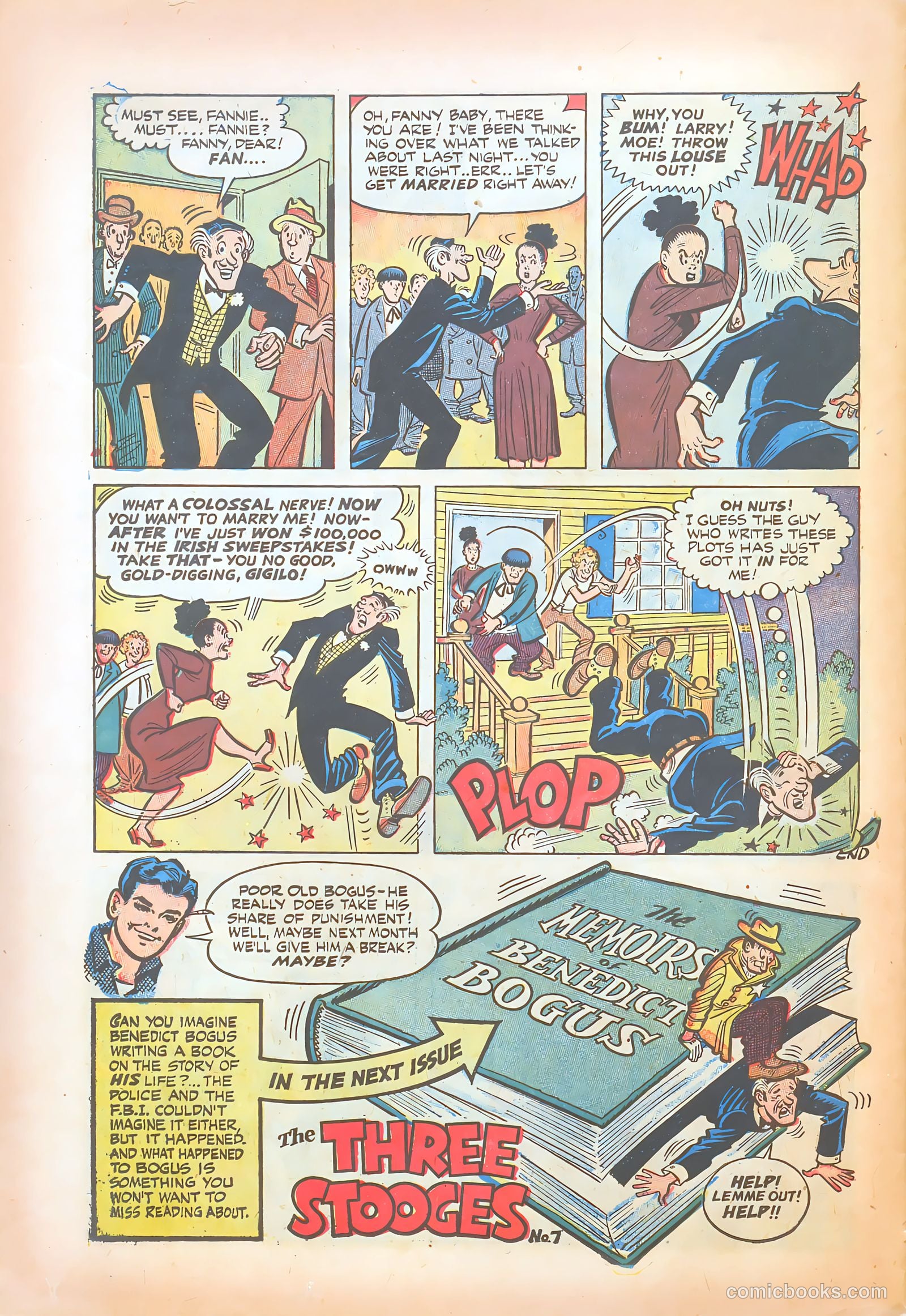 The Three Stooges #6 (1954) — page 25 of 35