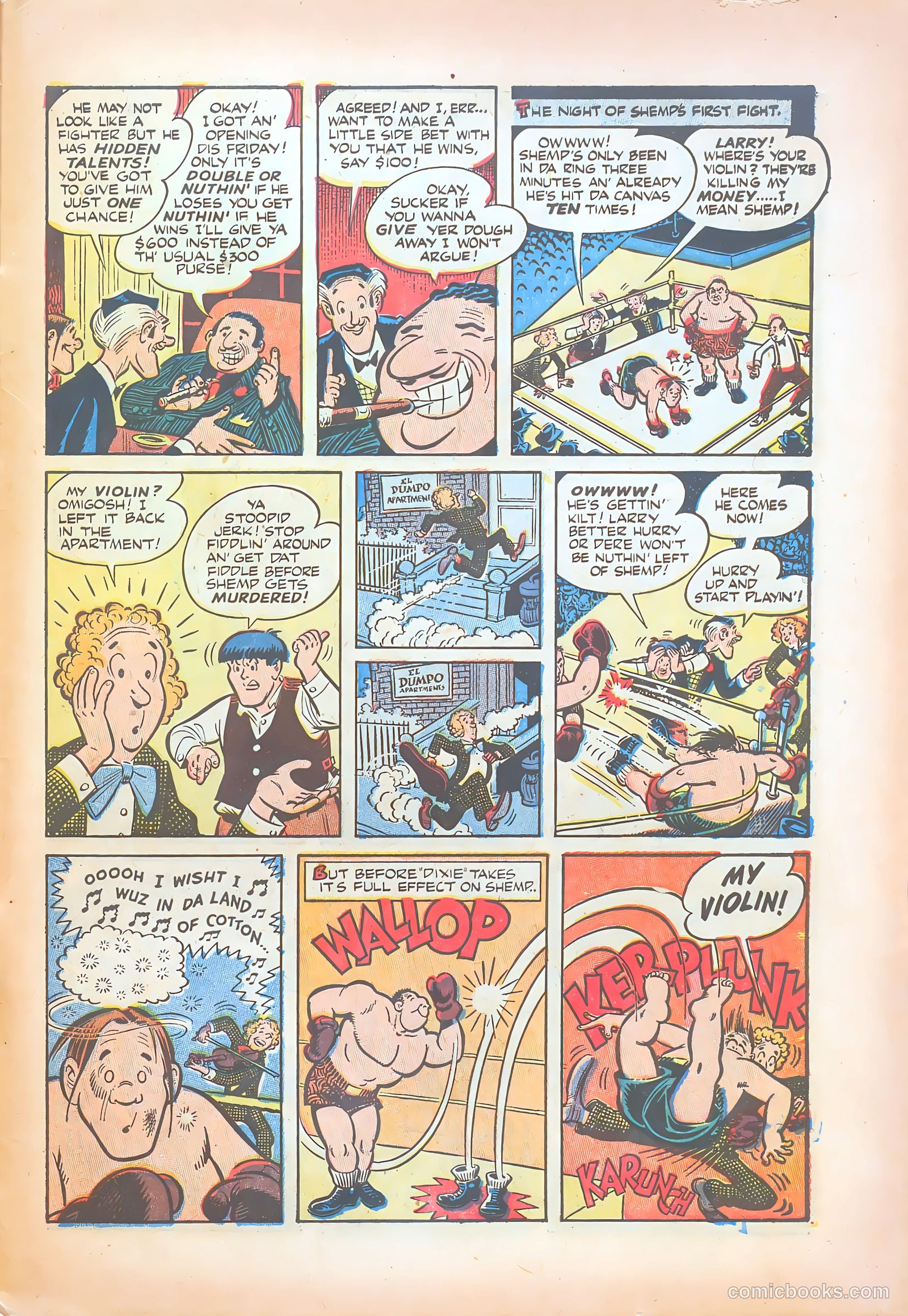 The Three Stooges #6 (1954) — page 30 of 35