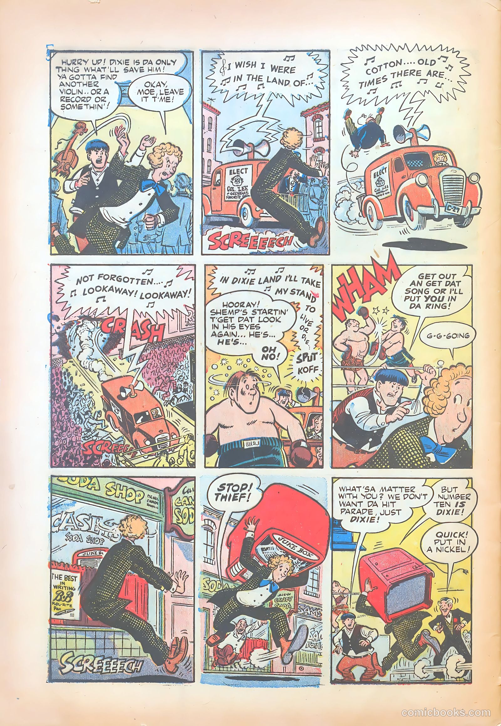 The Three Stooges #6 (1954) — page 31 of 35