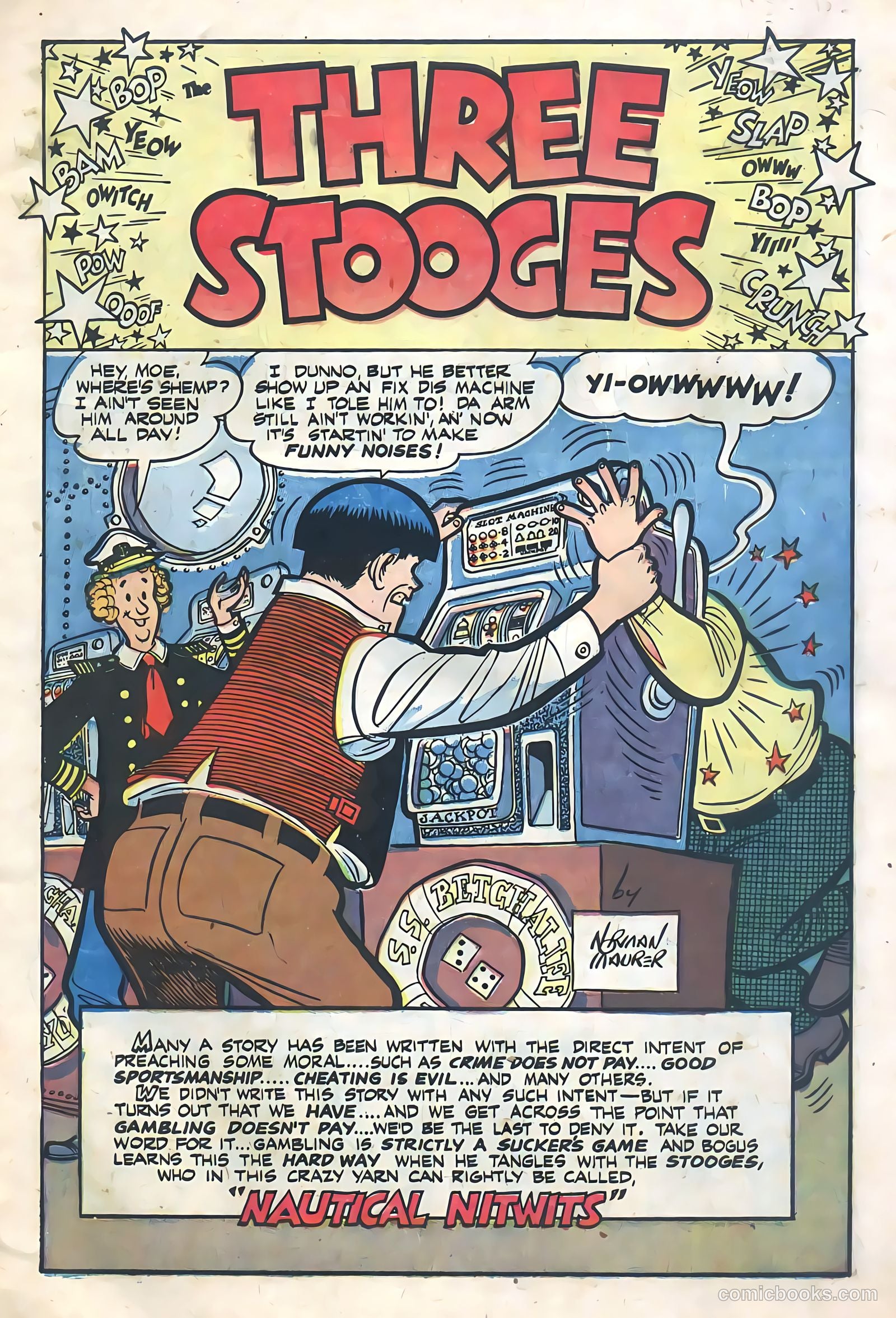 The Three Stooges #7 (1954) — page 3 of 35