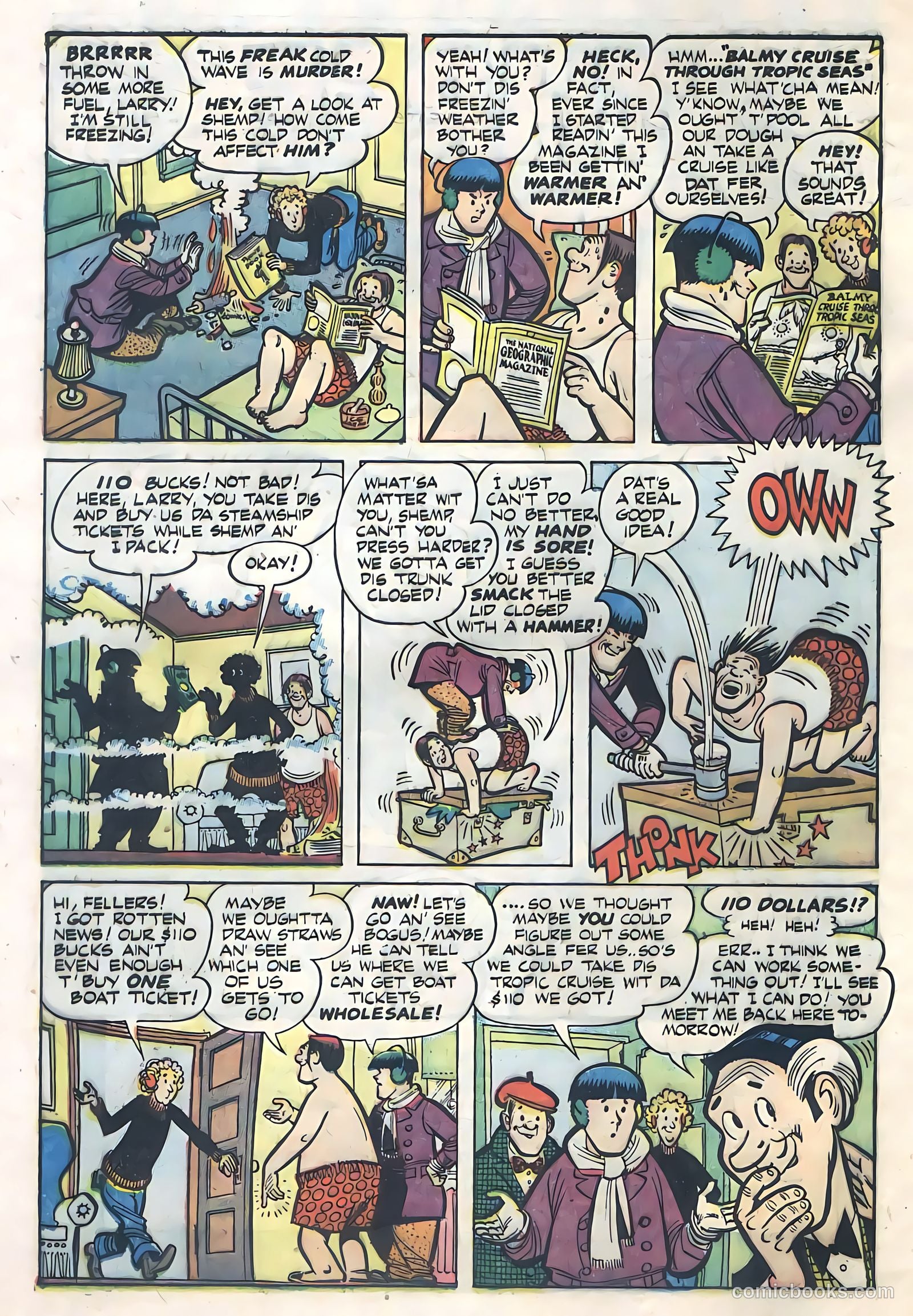 The Three Stooges #7 (1954) — page 4 of 35