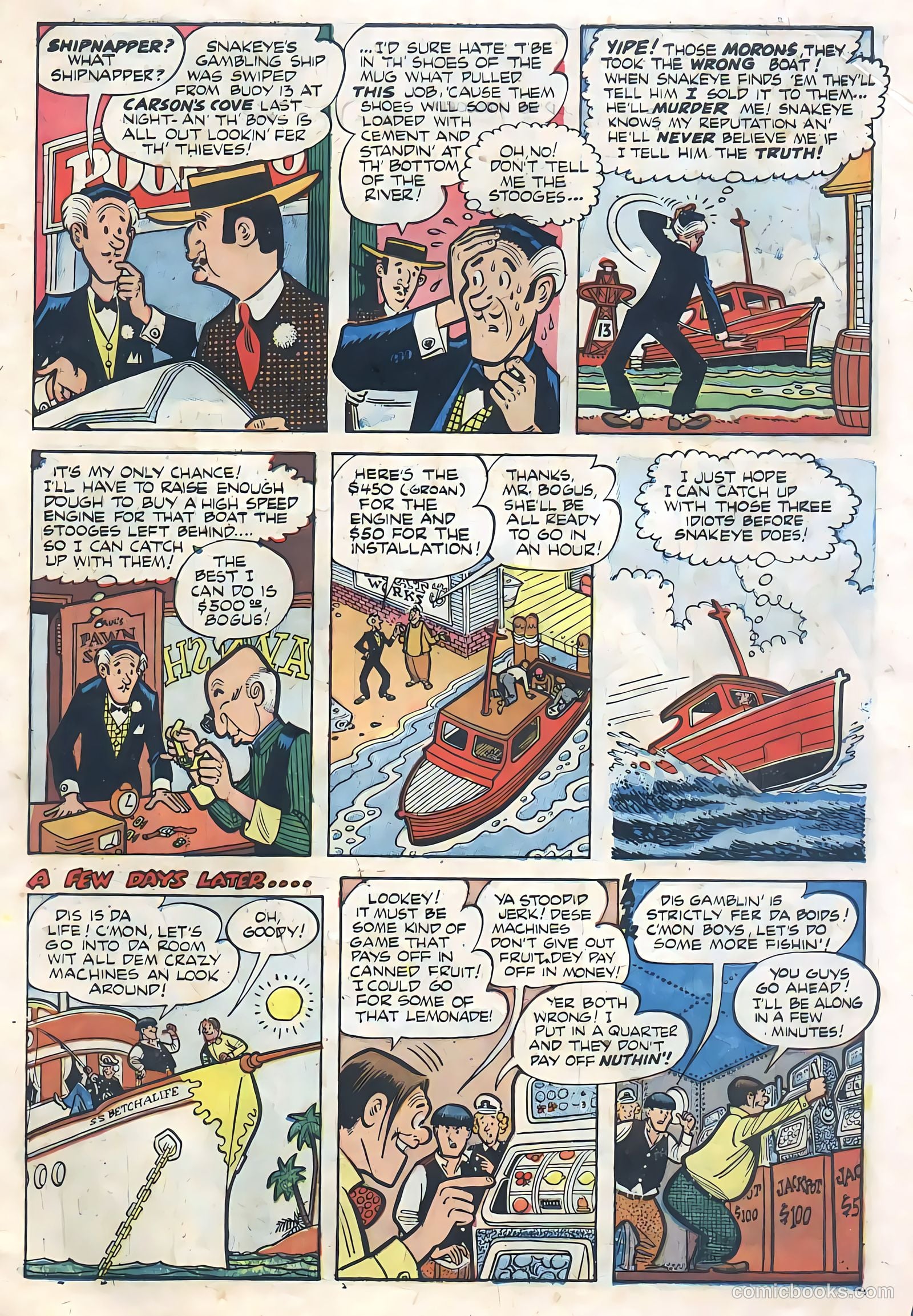 The Three Stooges #7 (1954) — page 7 of 35