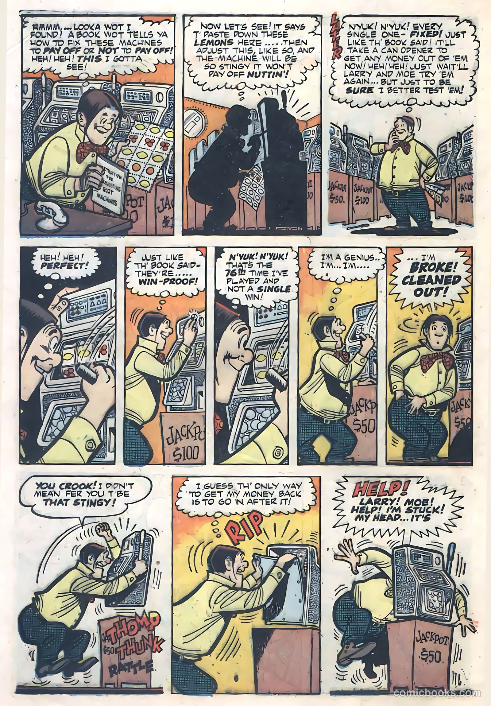 The Three Stooges #7 (1954) — page 8 of 35