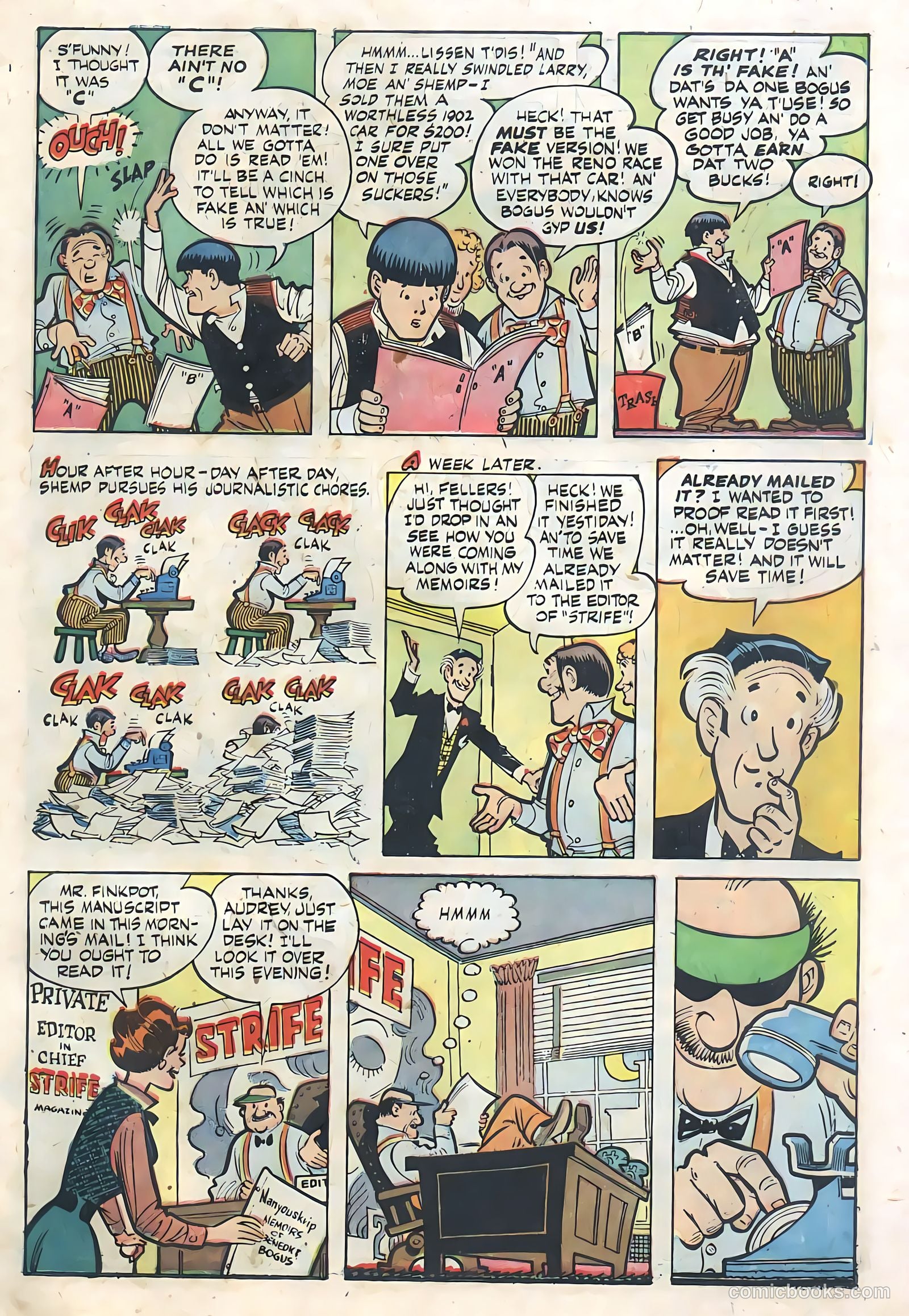 The Three Stooges #7 (1954) — page 22 of 35
