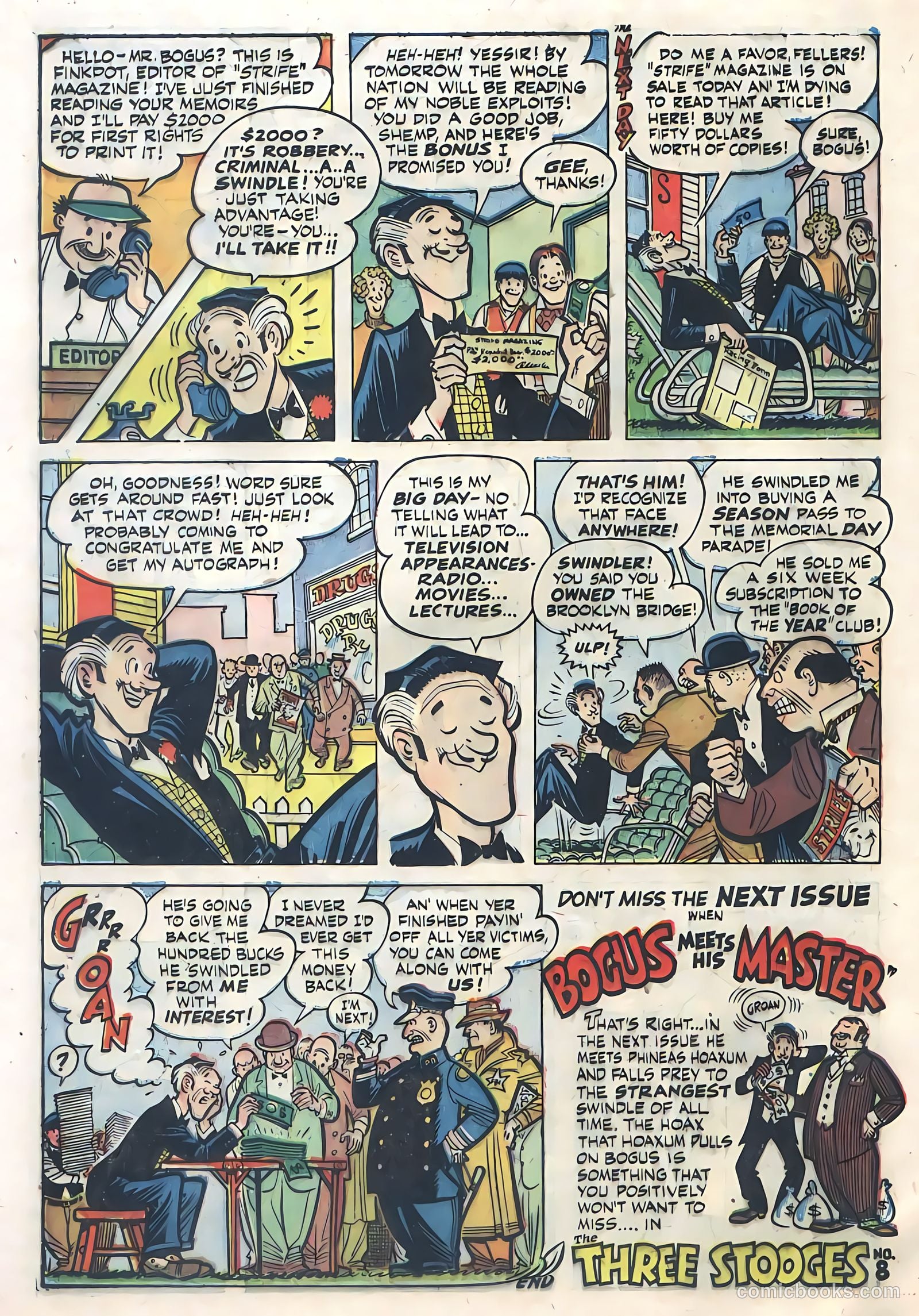 The Three Stooges #7 (1954) — page 23 of 35