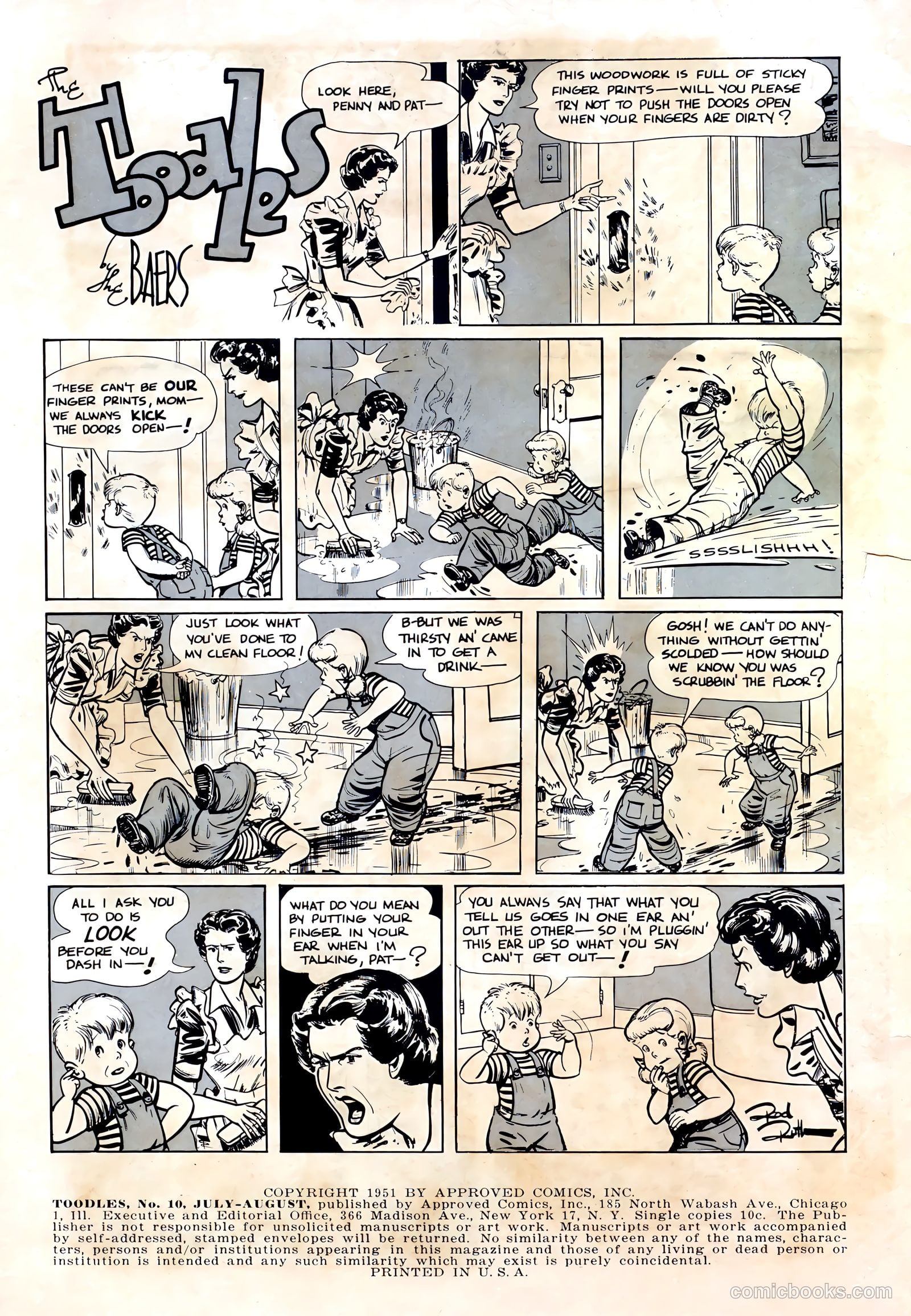The Toodles #10 (1951) — page 2 of 36