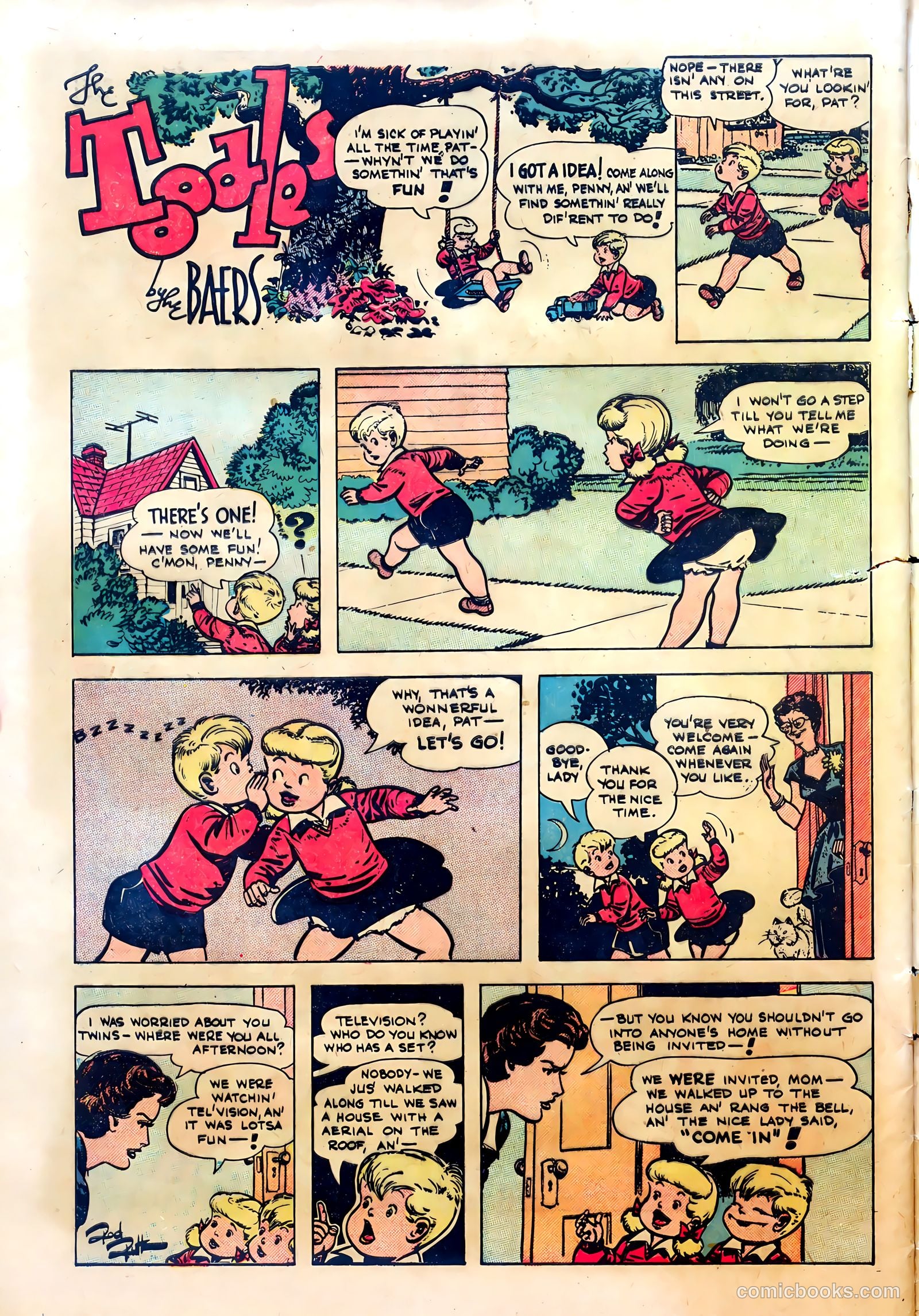 The Toodles #10 (1951) — page 32 of 36