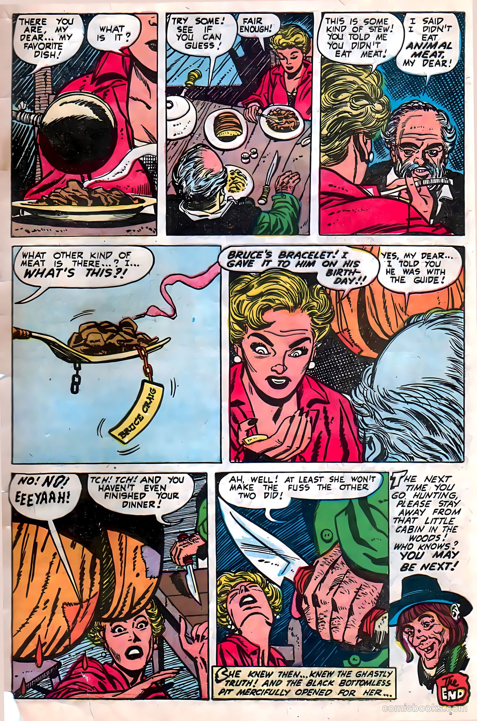 The Tormented #1 (1954) — page 33 of 34