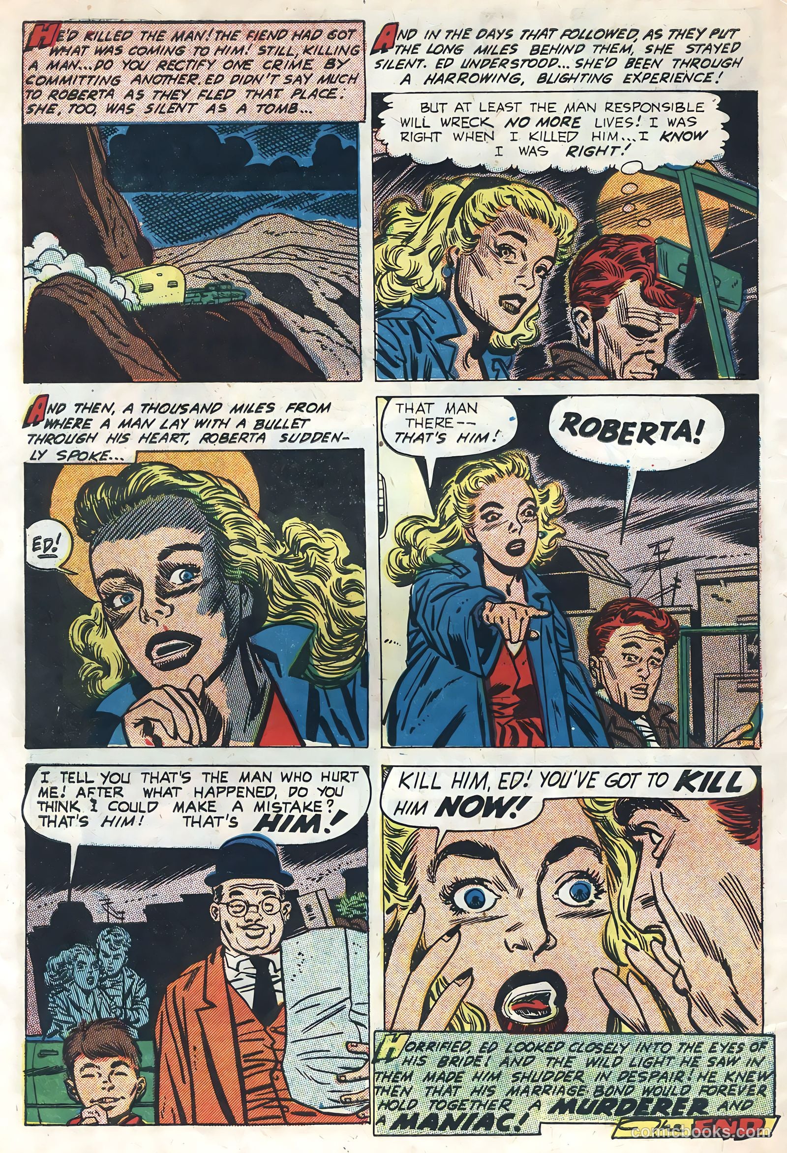 The Tormented #2 (1954) — page 32 of 36
