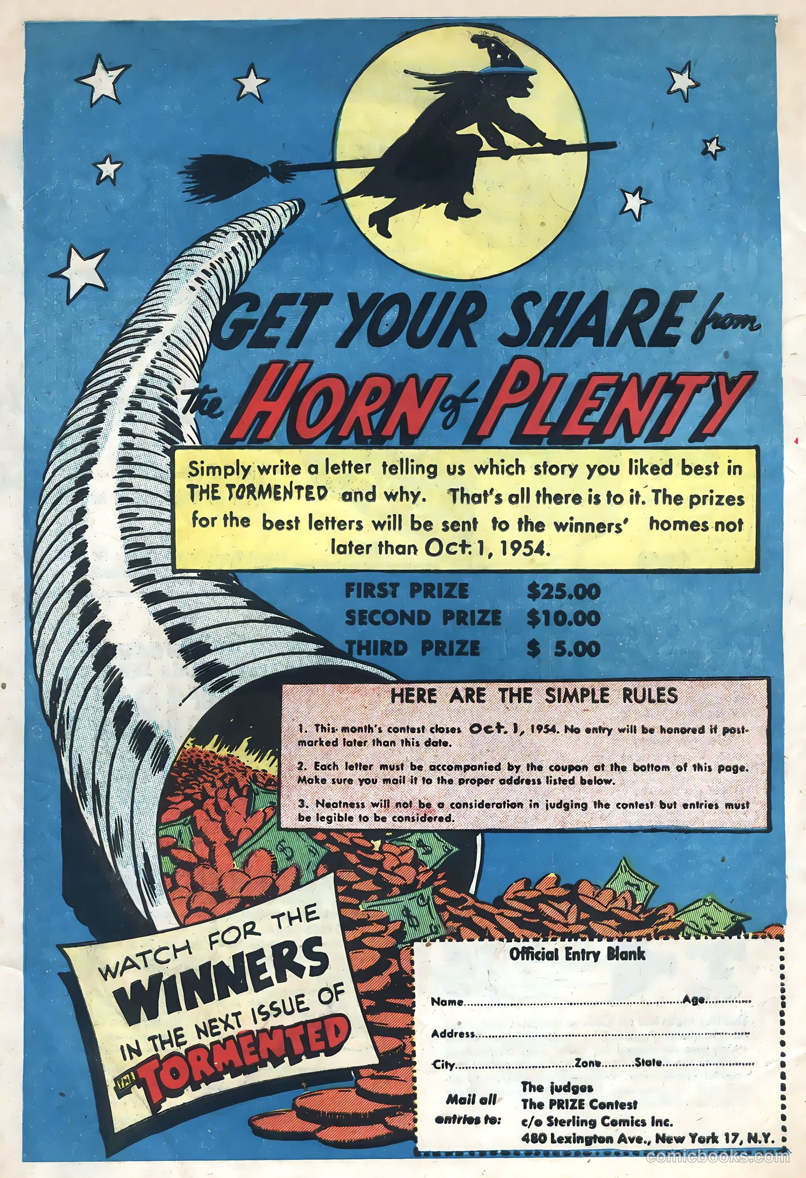 The Tormented #2 (1954) — page 34 of 36