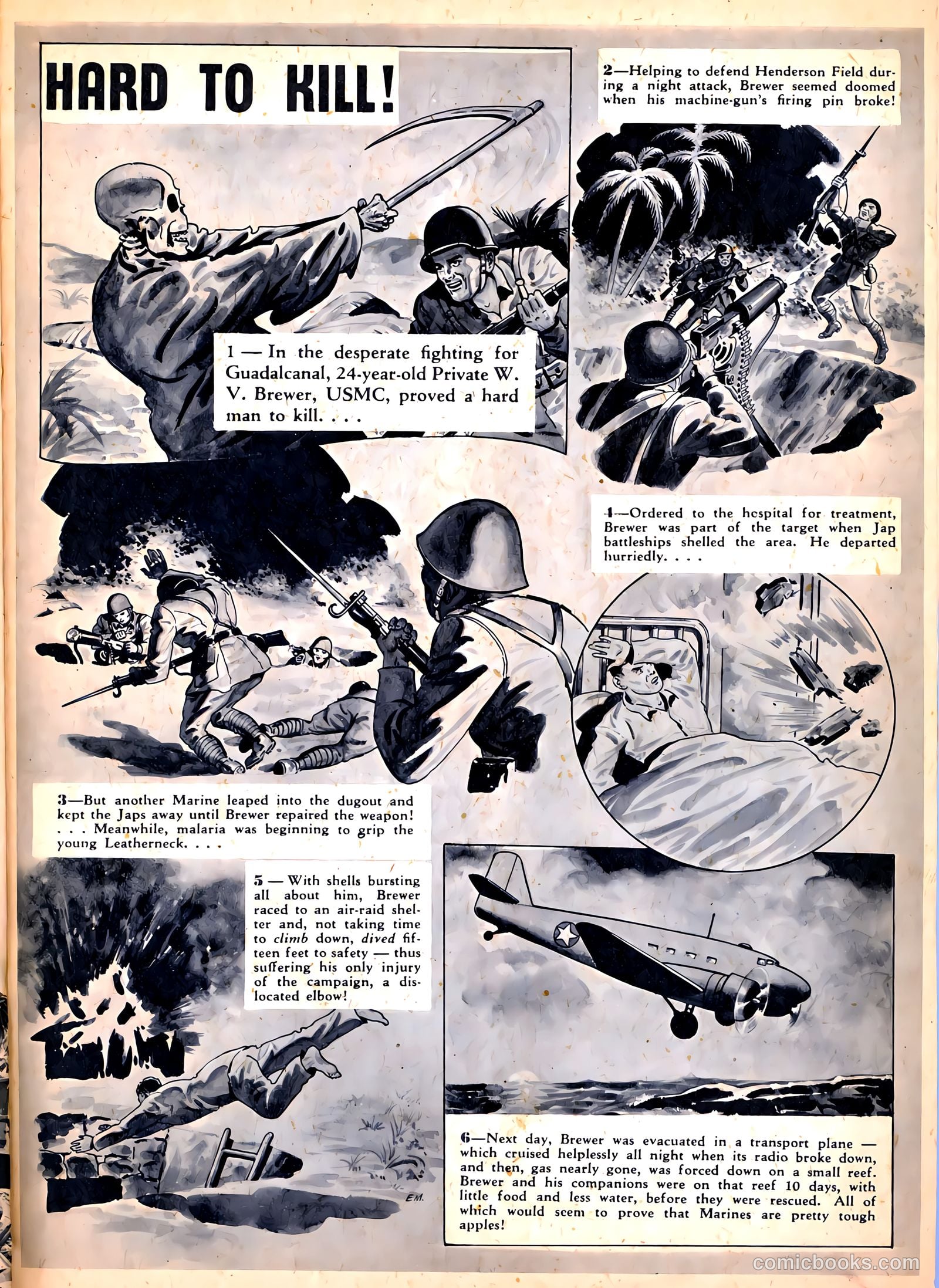 The United States Marines #3 (1944) — page 32 of 53