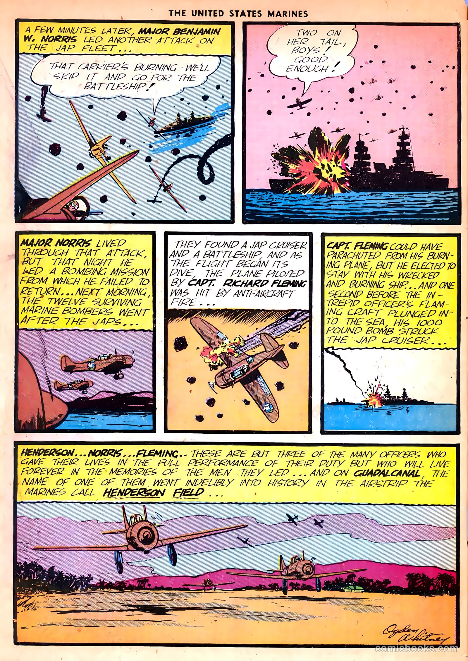 The United States Marines #3 (1944) — page 51 of 53