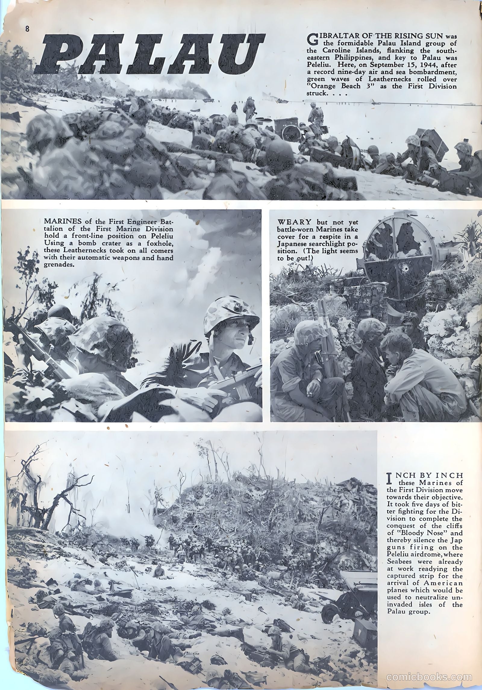 The United States Marines #4 (1944) — page 8 of 52