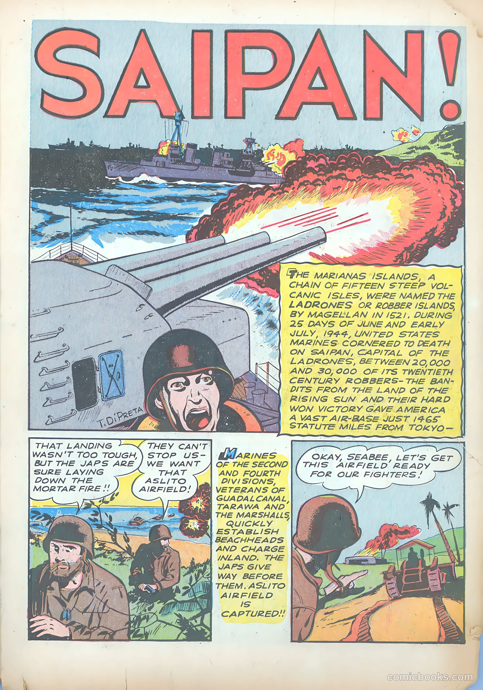 The United States Marines #4 (1944) — page 15 of 52