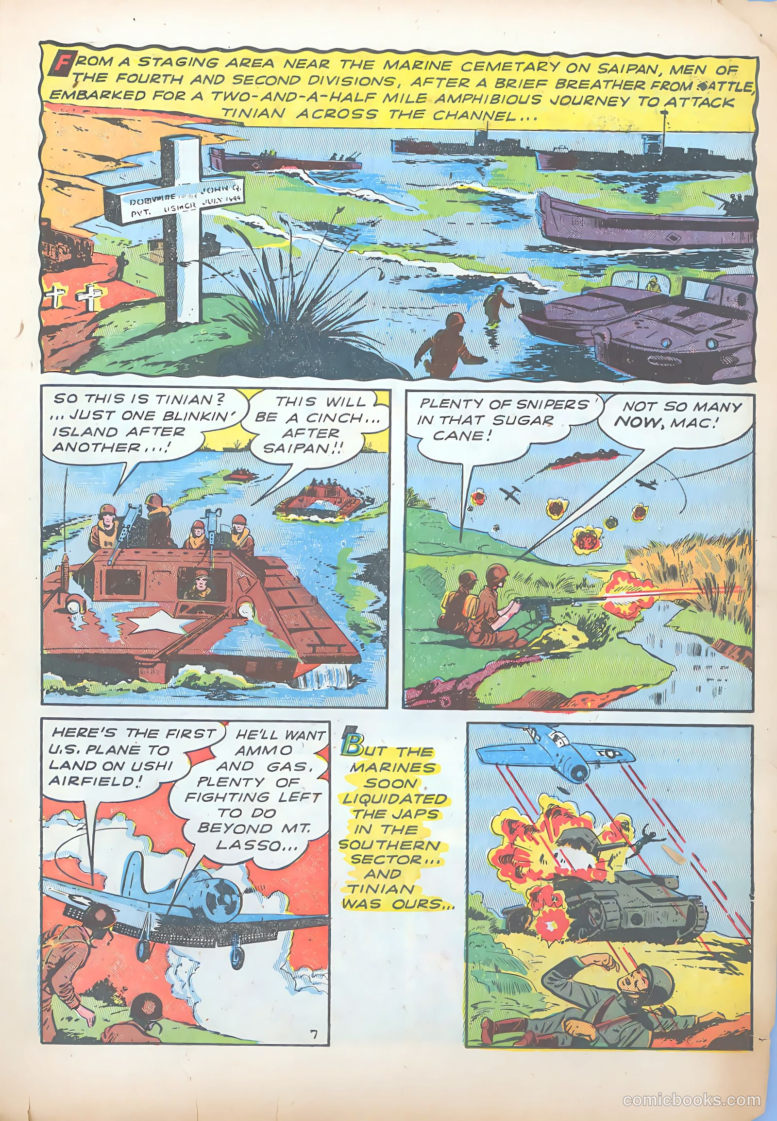 The United States Marines #4 (1944) — page 21 of 52
