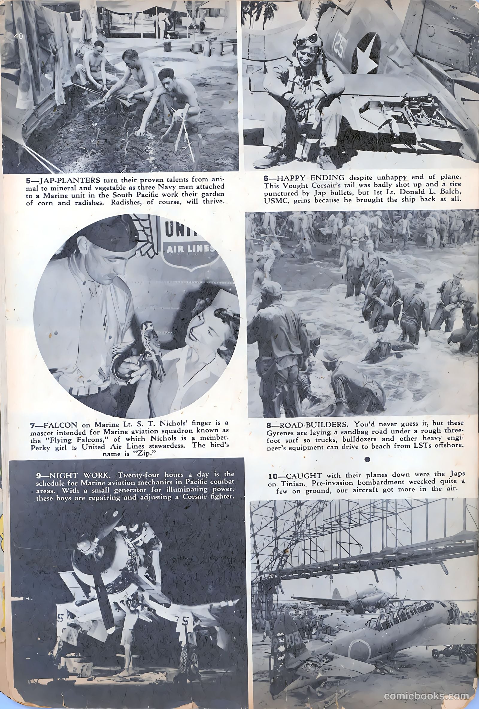 The United States Marines #4 (1944) — page 40 of 52
