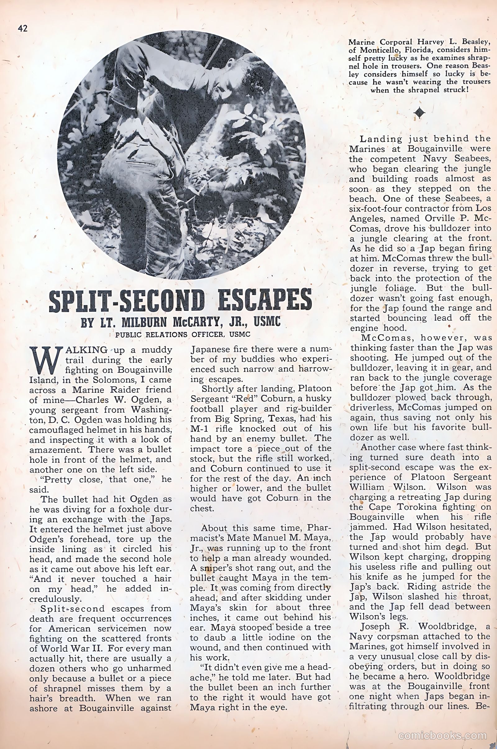 The United States Marines #4 (1944) — page 42 of 52