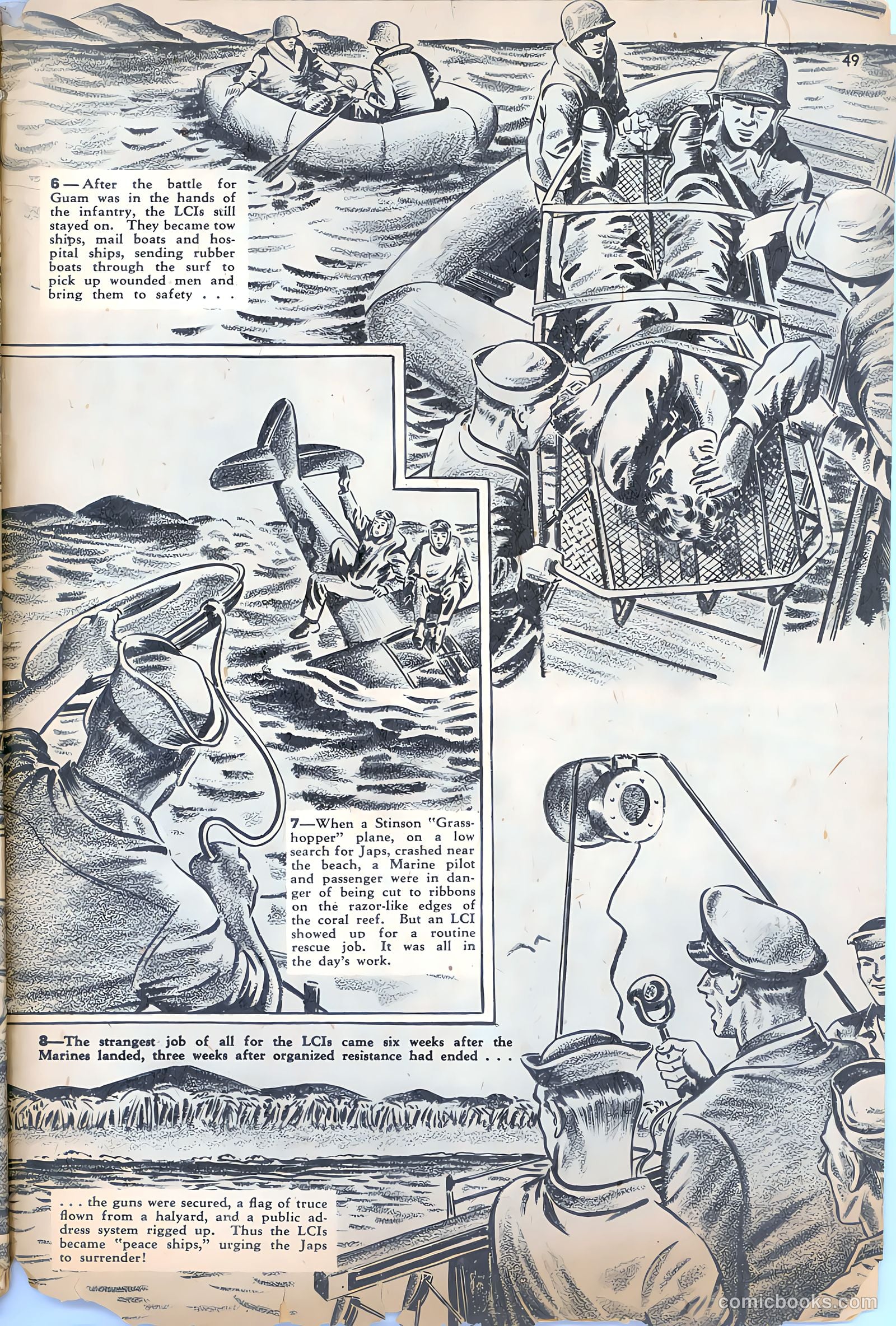 The United States Marines #4 (1944) — page 49 of 52