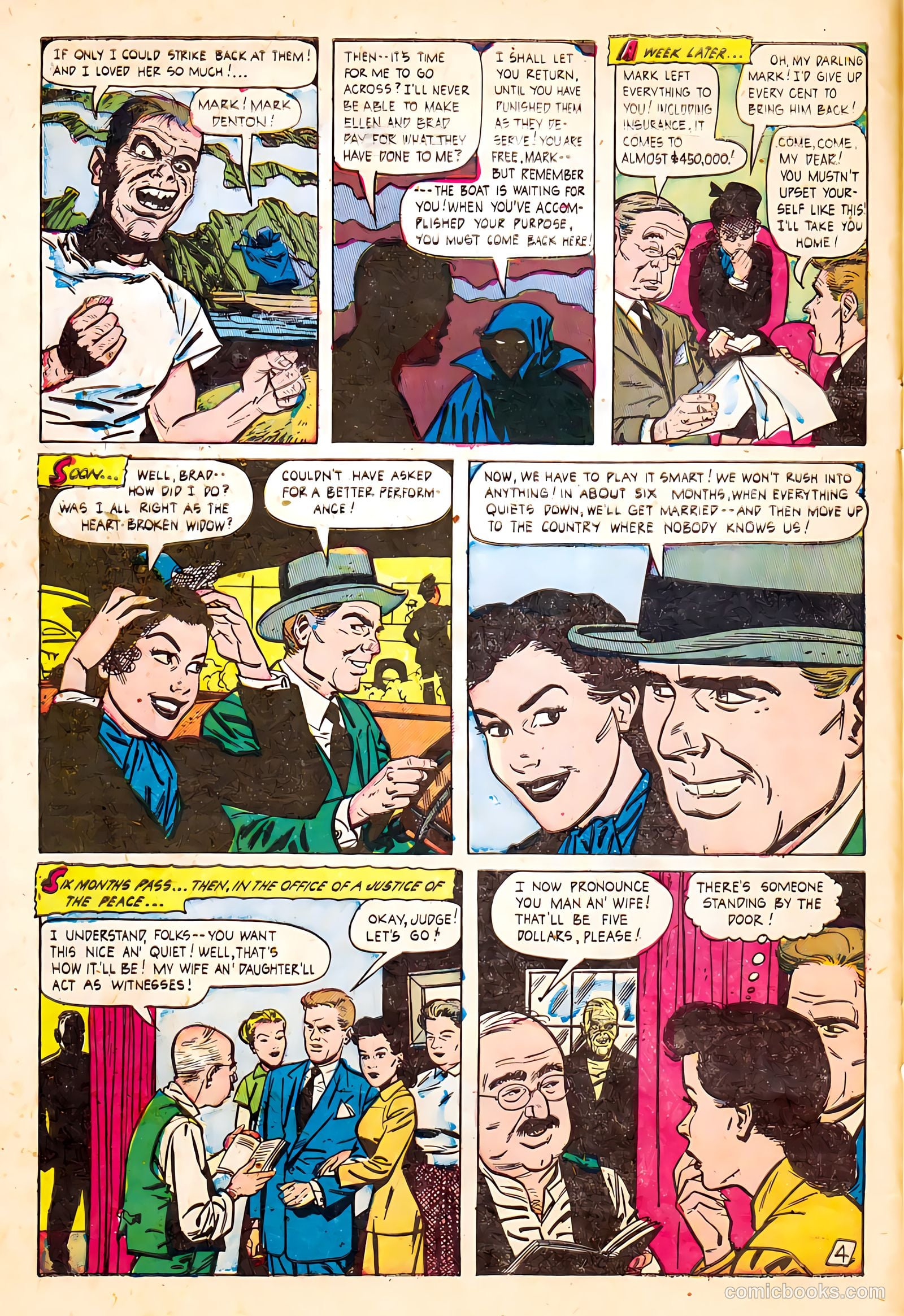 The Unseen #10 (1953) — page 6 of 36