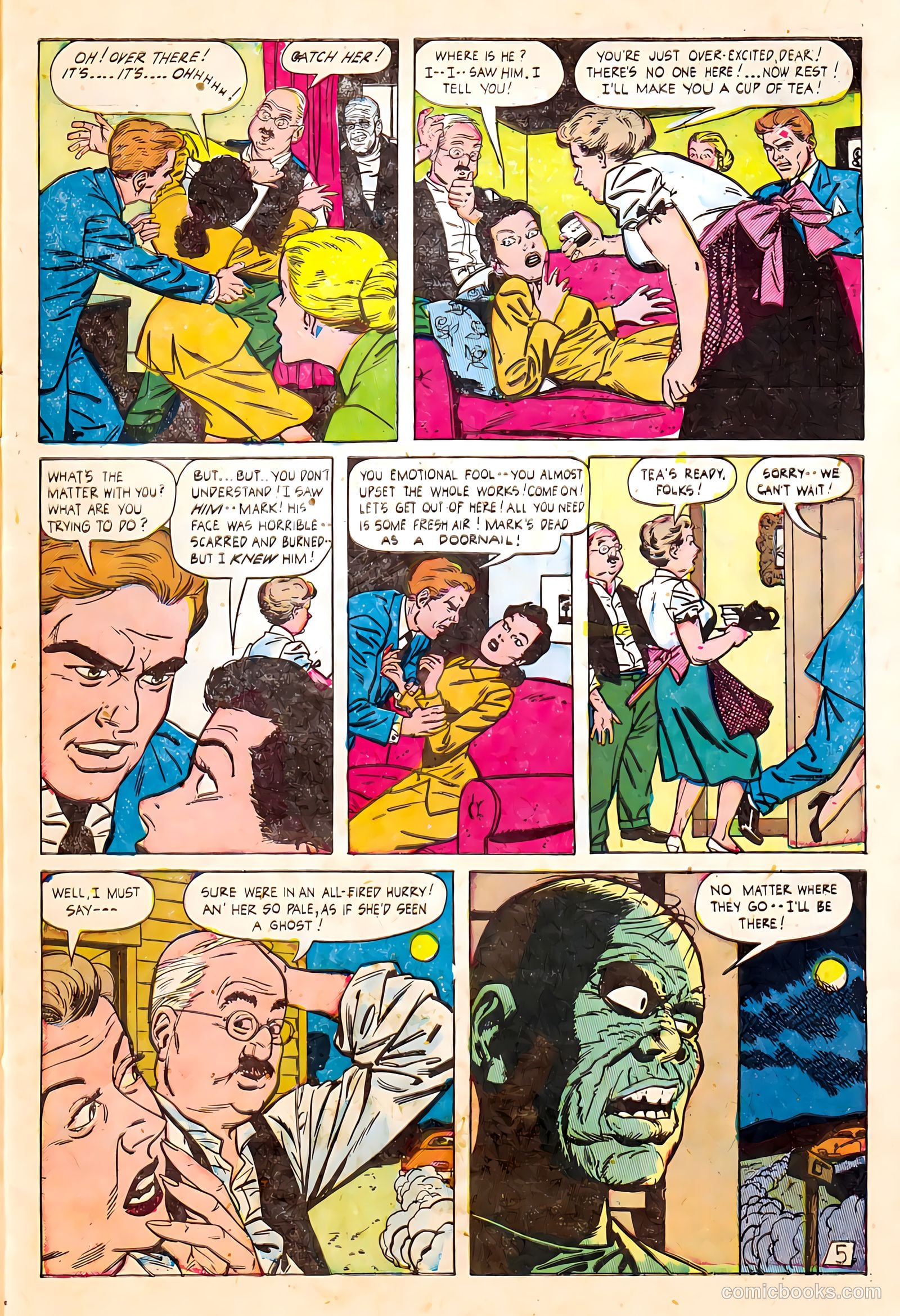 The Unseen #10 (1953) — page 7 of 36