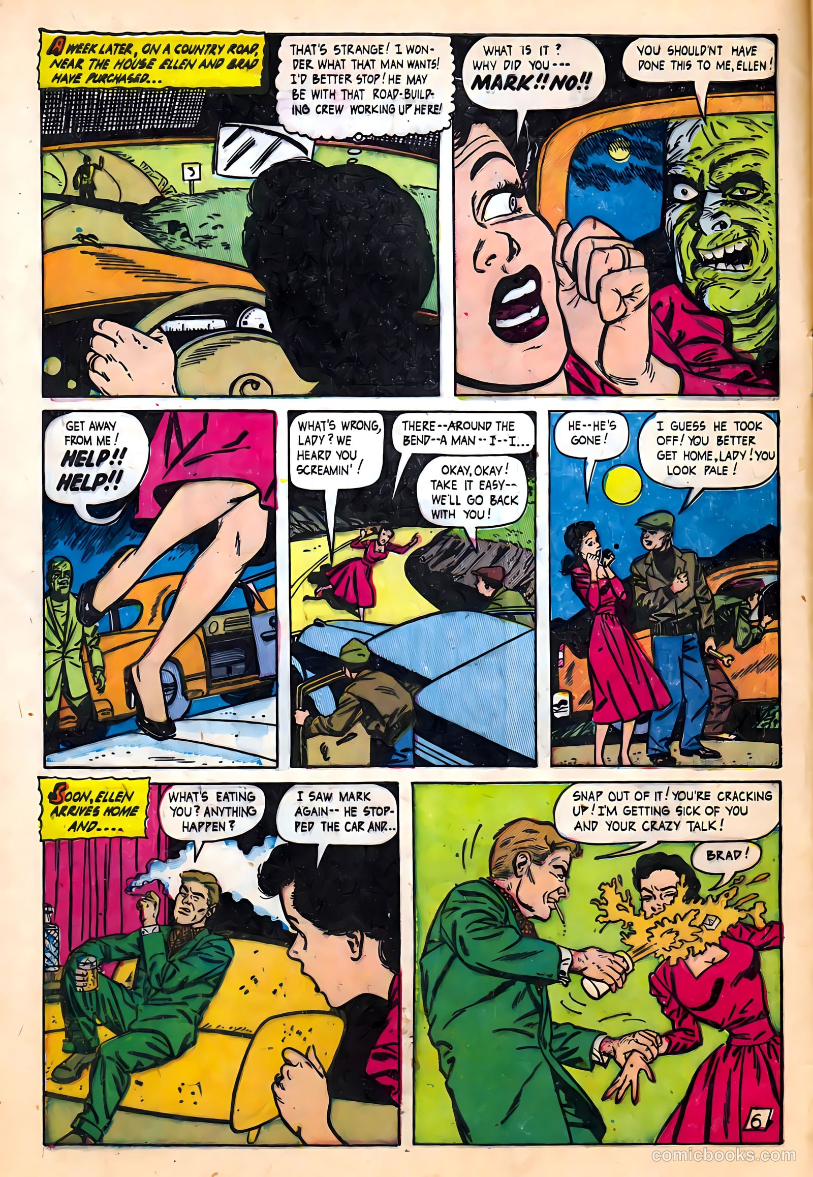 The Unseen #10 (1953) — page 8 of 36