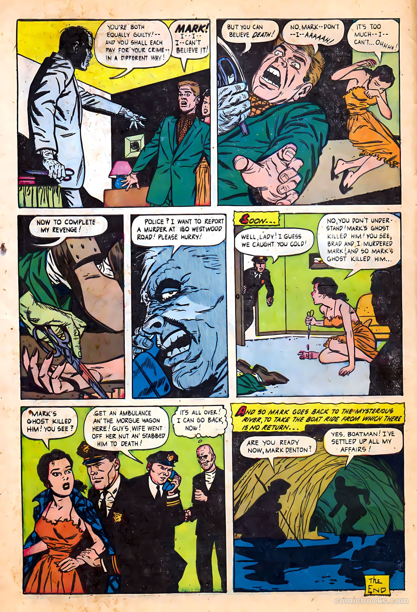 The Unseen #10 (1953) — page 10 of 36