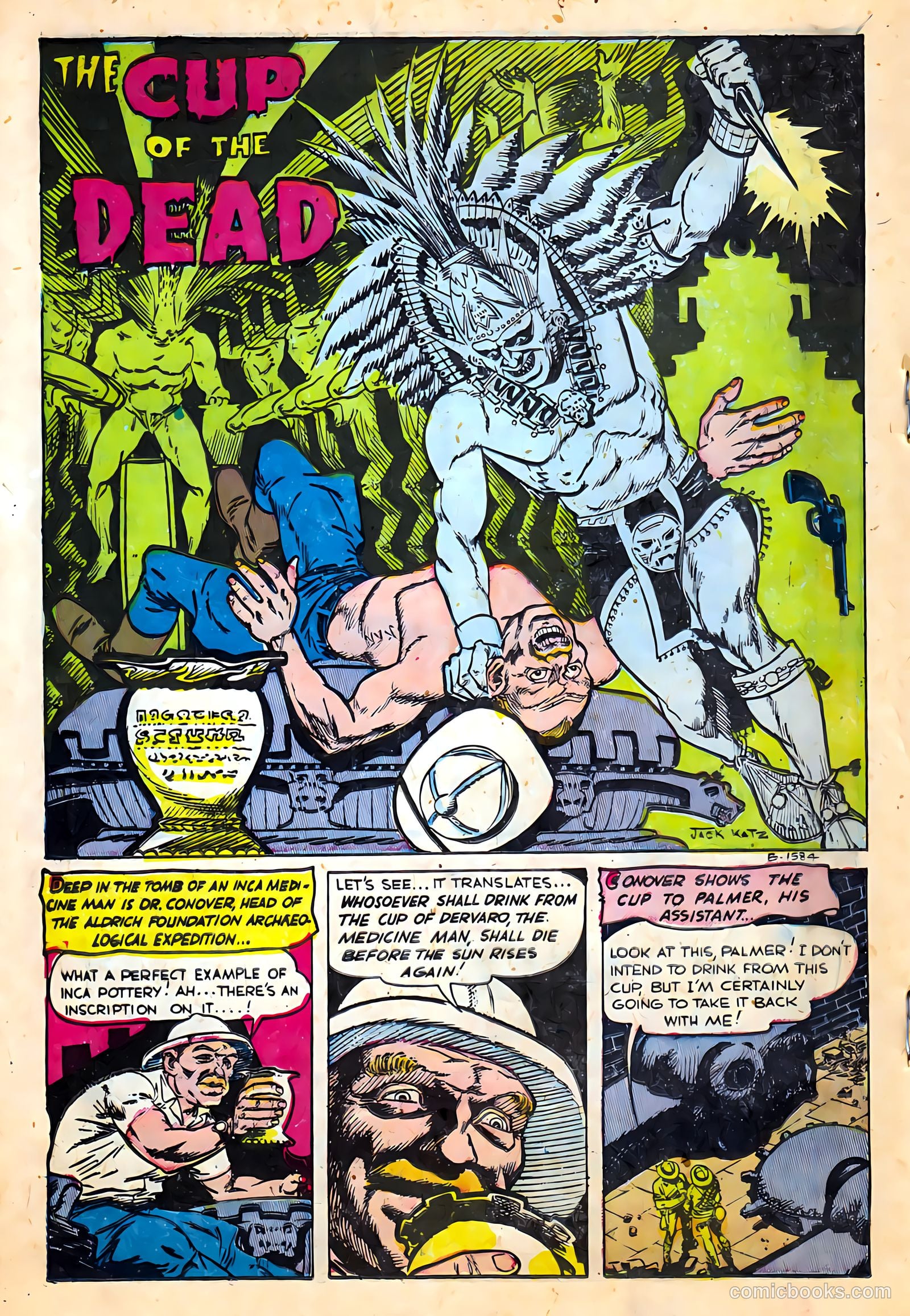 The Unseen #10 (1953) — page 18 of 36