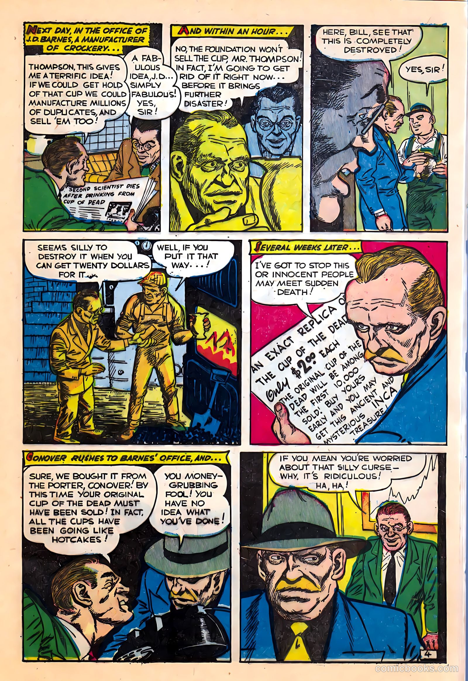 The Unseen #10 (1953) — page 21 of 36