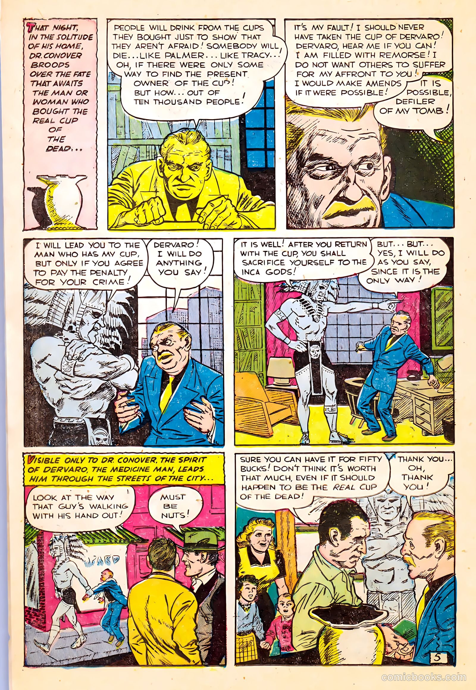 The Unseen #10 (1953) — page 22 of 36