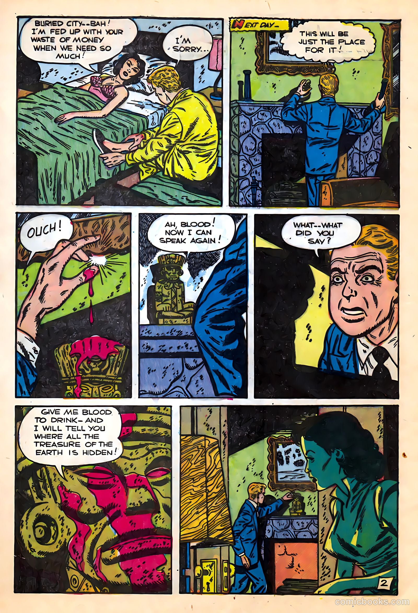 The Unseen #10 (1953) — page 28 of 36