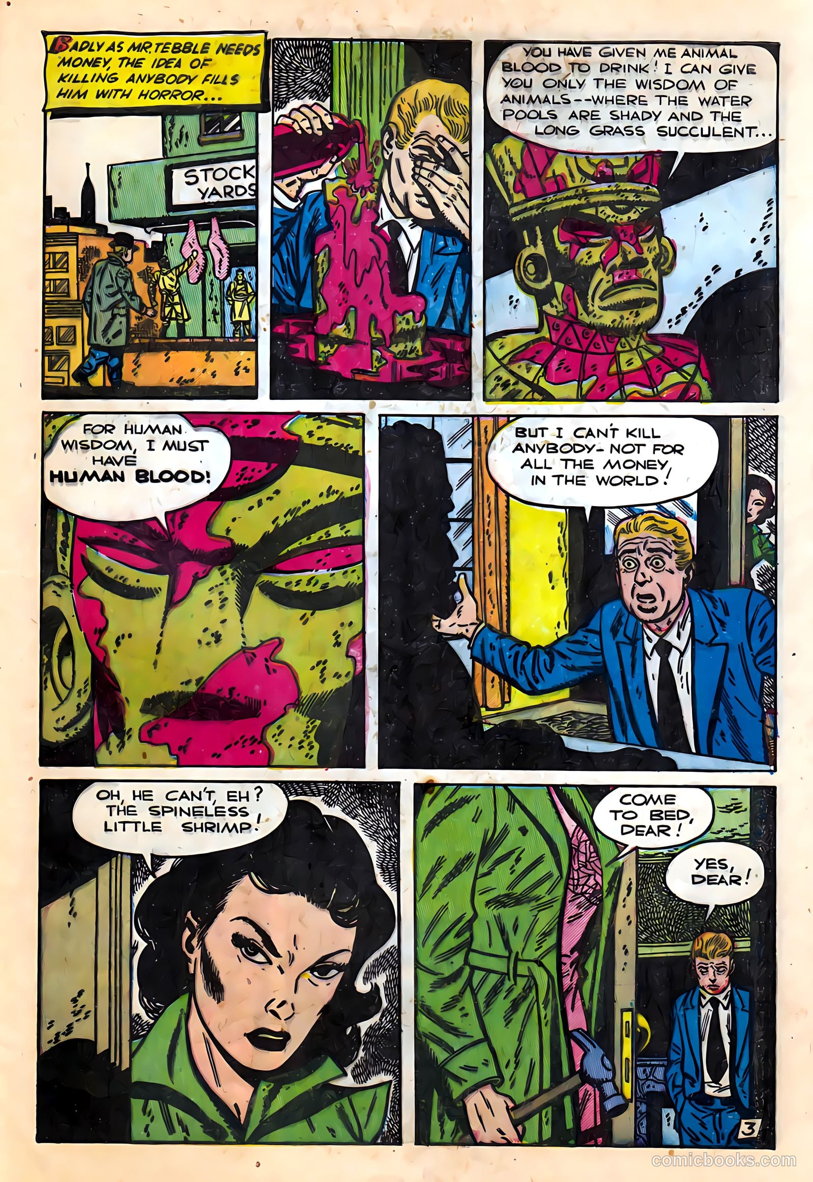 The Unseen #10 (1953) — page 29 of 36