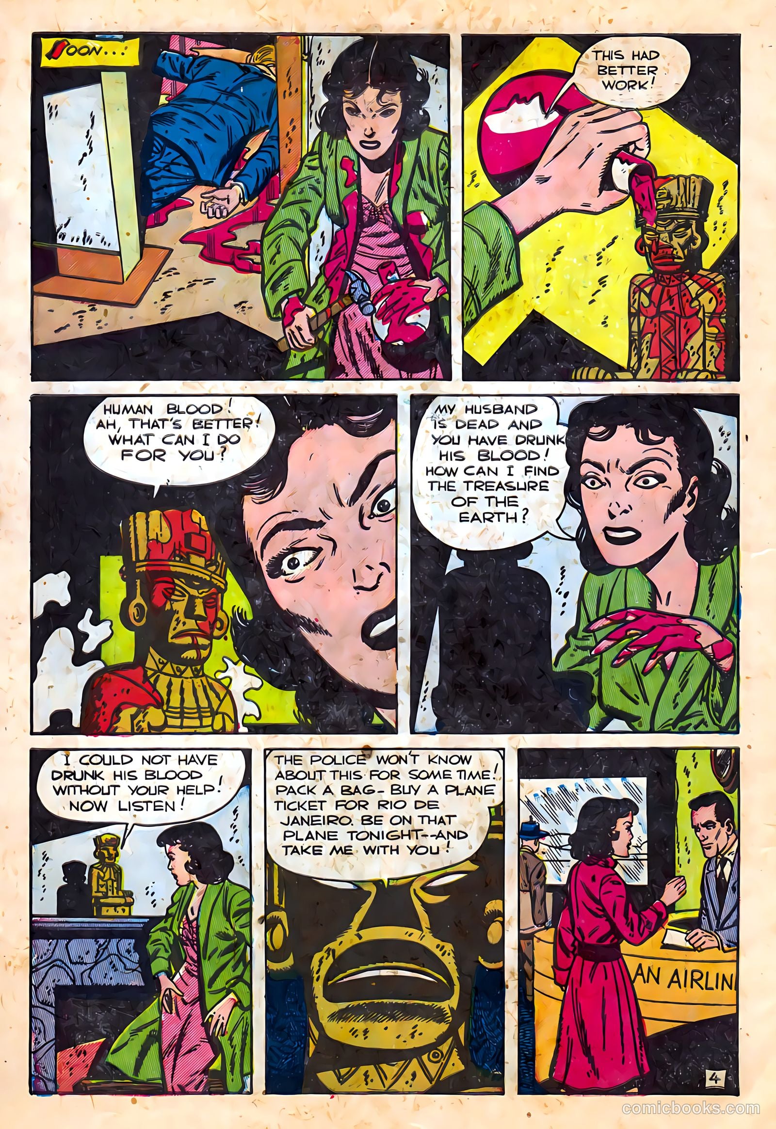 The Unseen #10 (1953) — page 30 of 36