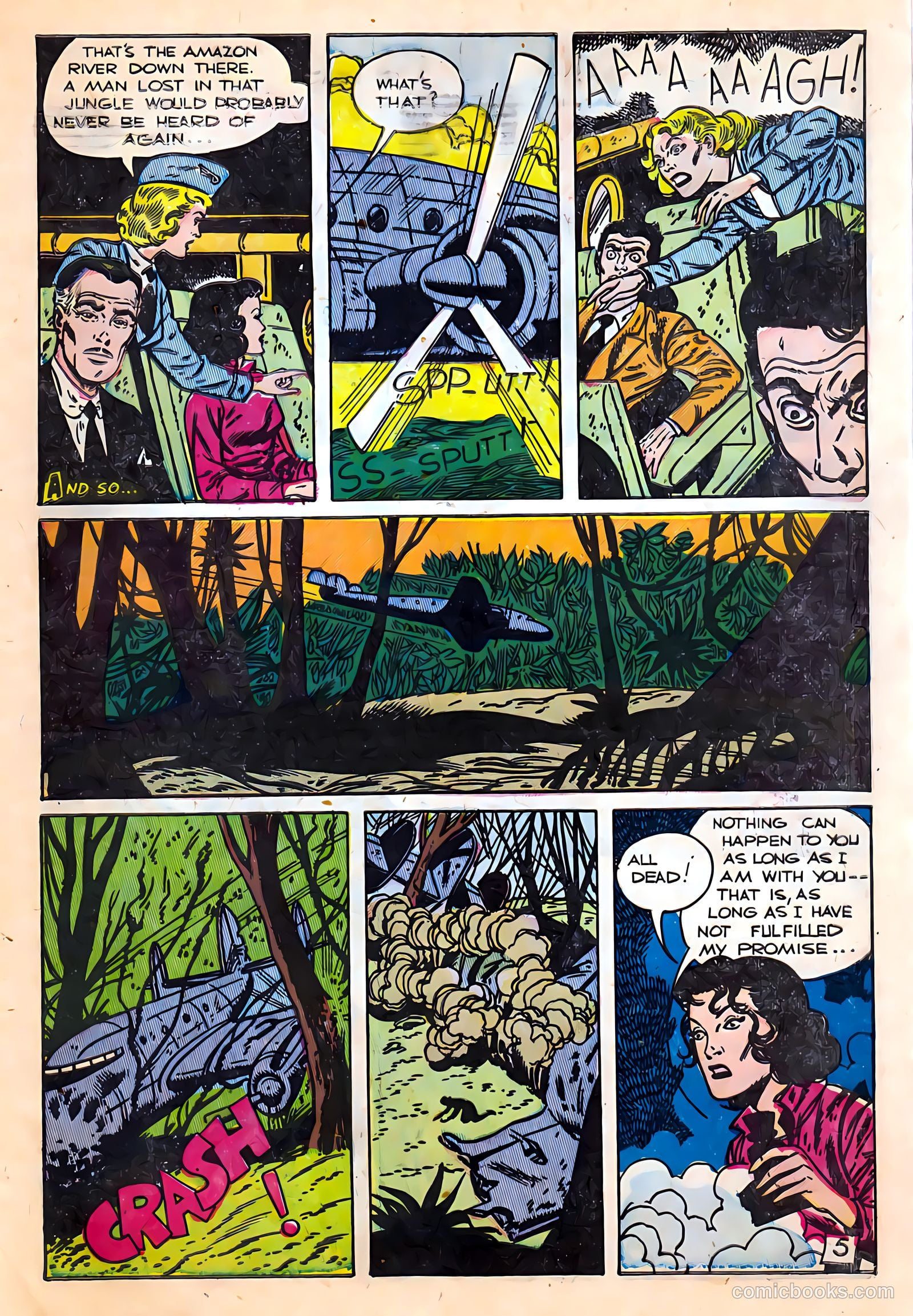 The Unseen #10 (1953) — page 31 of 36
