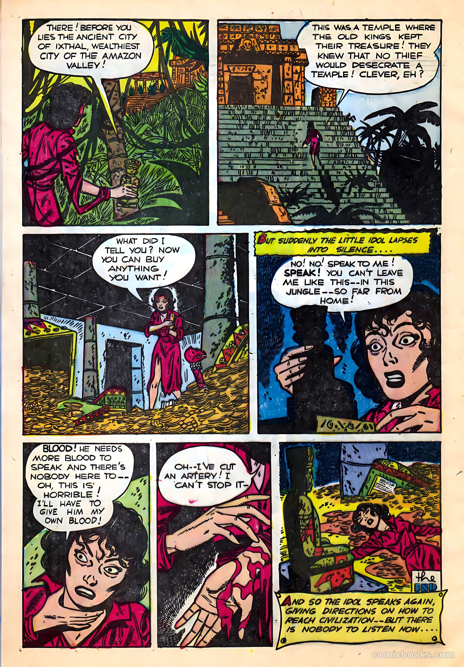 The Unseen #10 (1953) — page 32 of 36