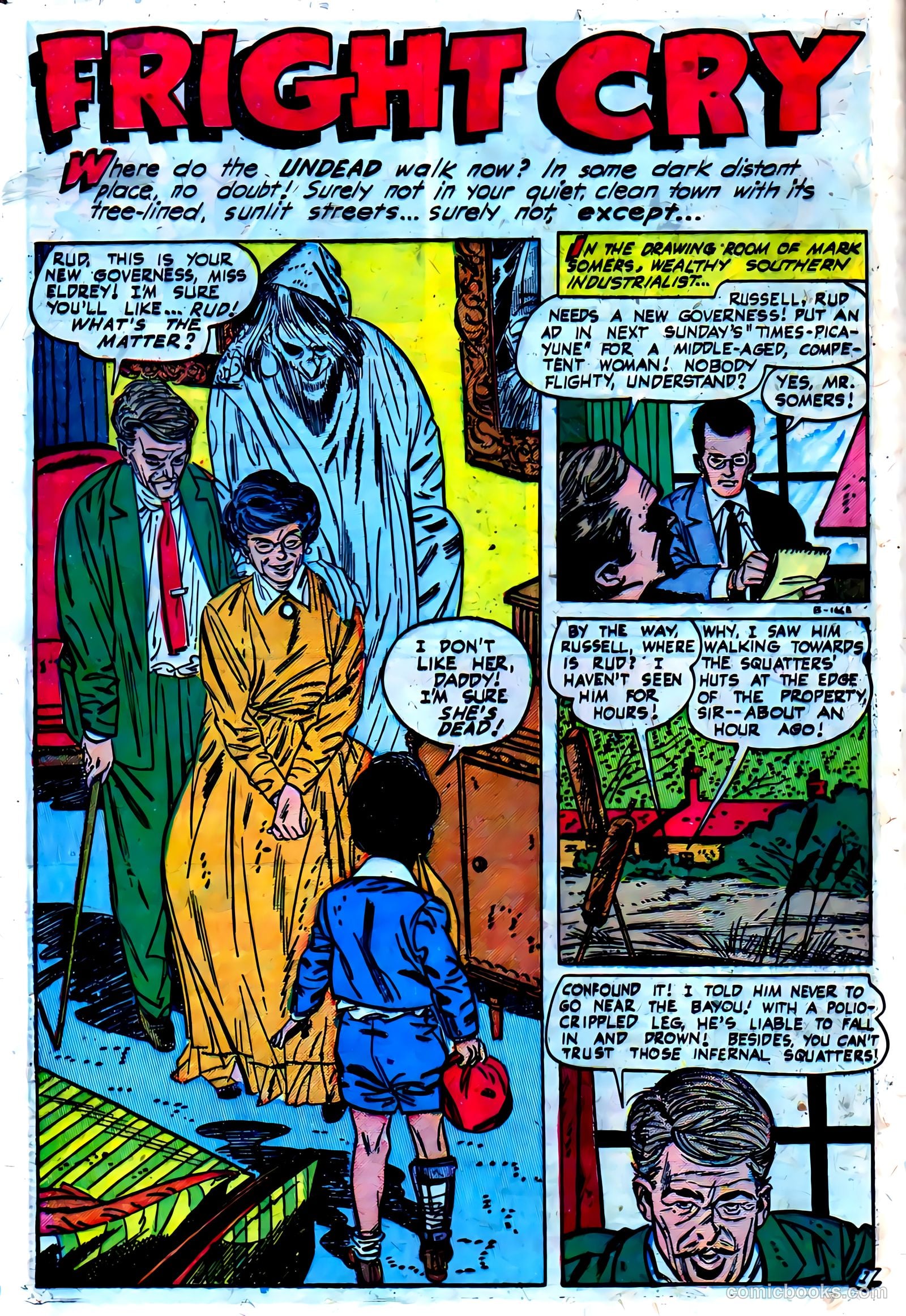 The Unseen #11 (1953) — page 12 of 36