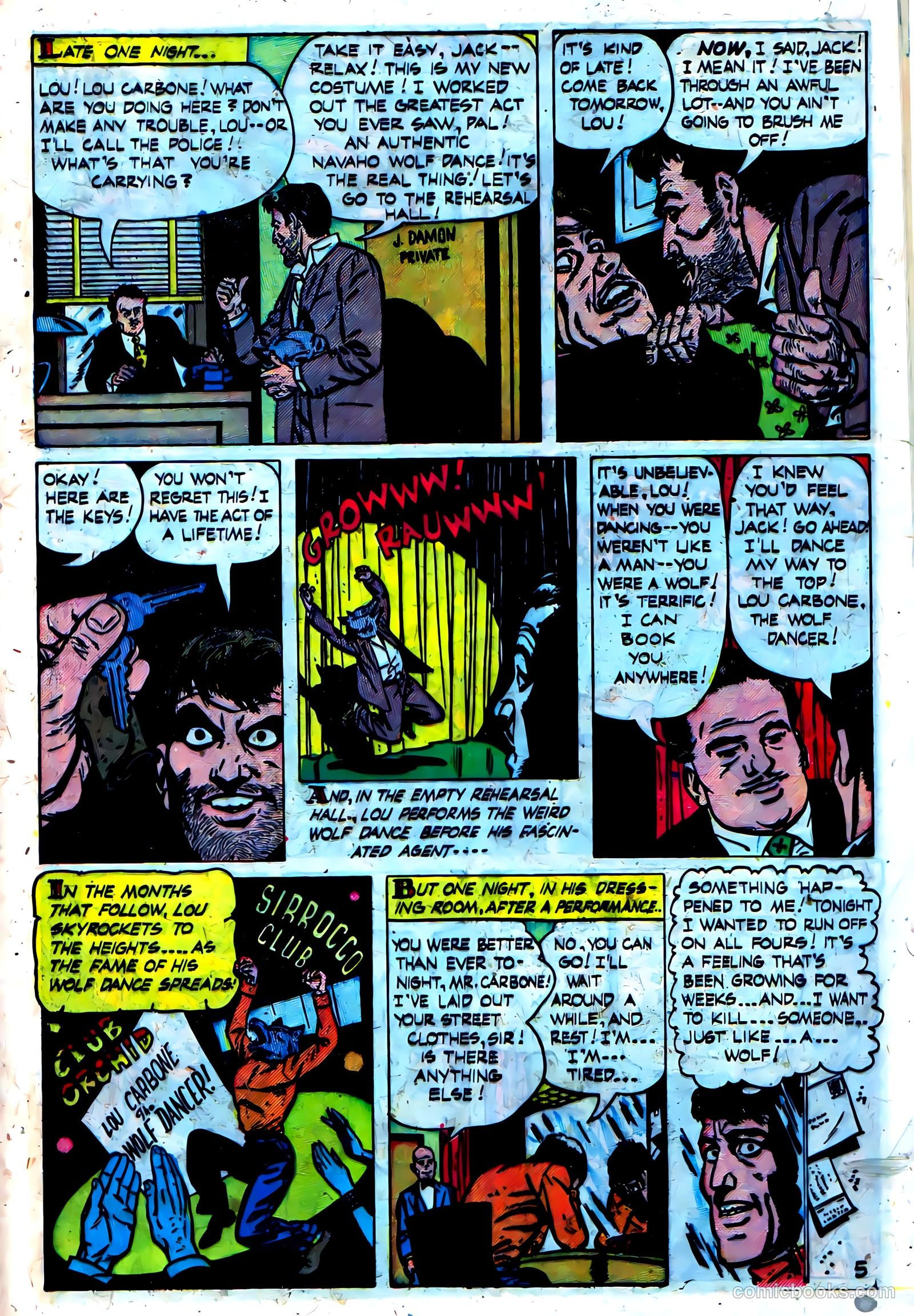 The Unseen #11 (1953) — page 25 of 36