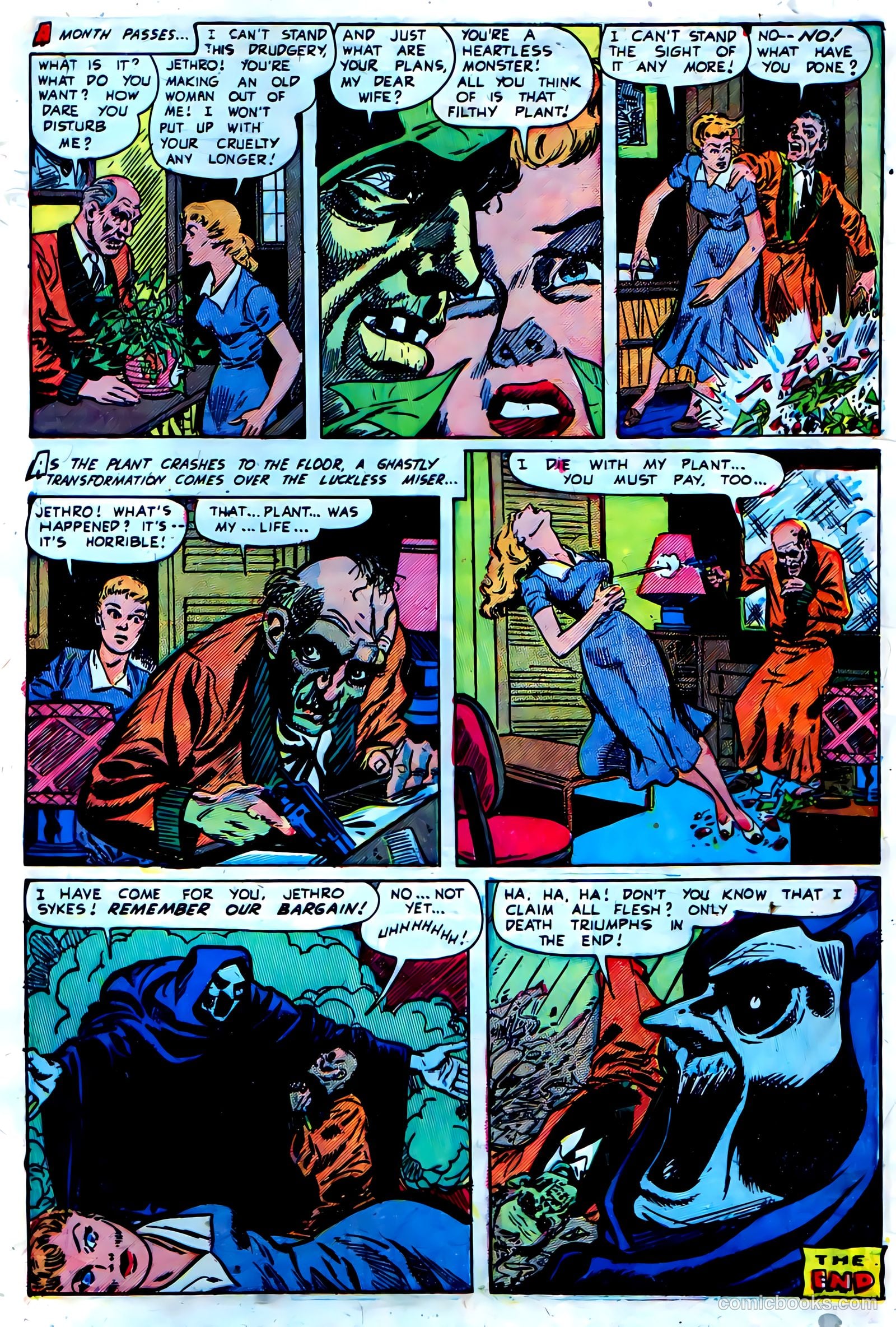 The Unseen #11 (1953) — page 33 of 36