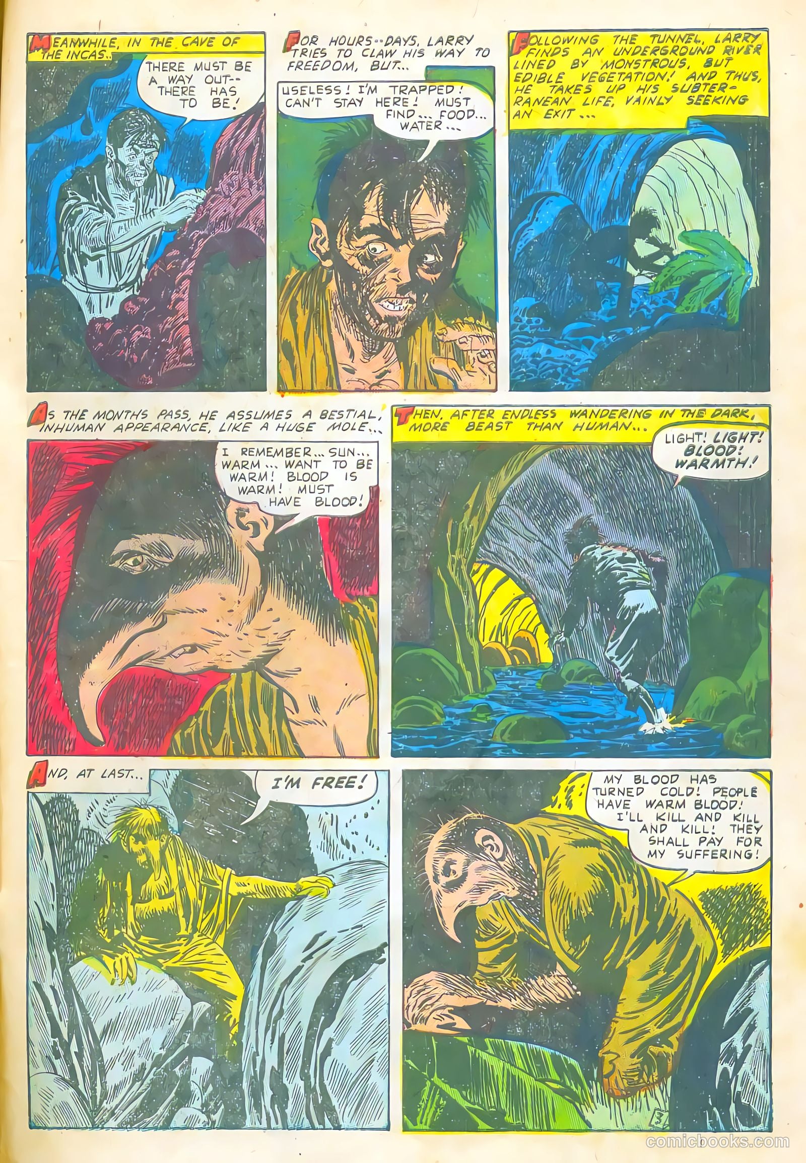 The Unseen #12 (1953) — page 32 of 36
